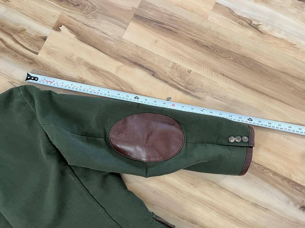 Polo Ralph Lauren Vintage Polo Ralph Lauren Moleskin Leather Accent Blazer Size 46R - 13 Thumbnail