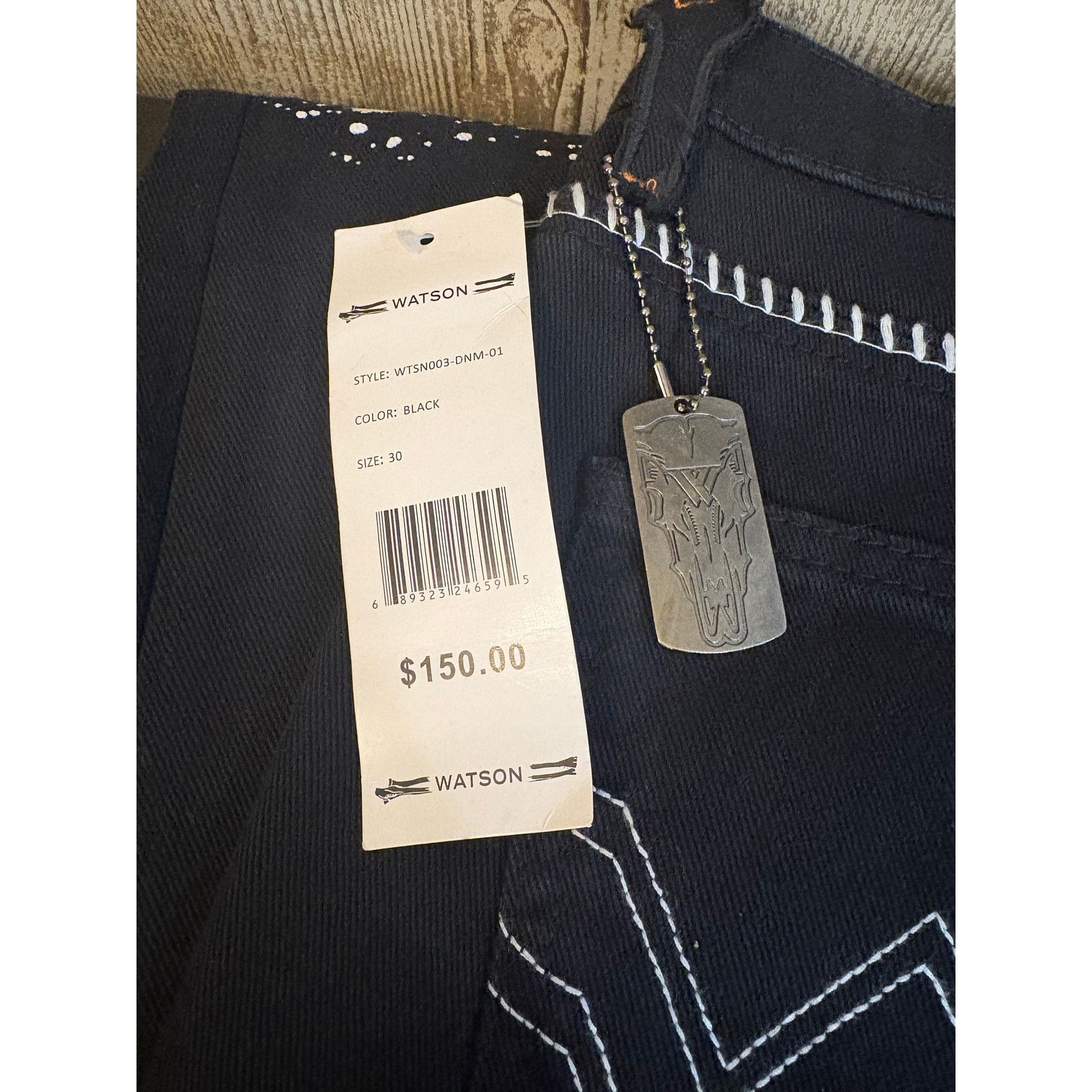 Other NWT Sz. 30 - Men's Watson Skull Hit Jeans Size US 30 / EU 46 - 3 Thumbnail