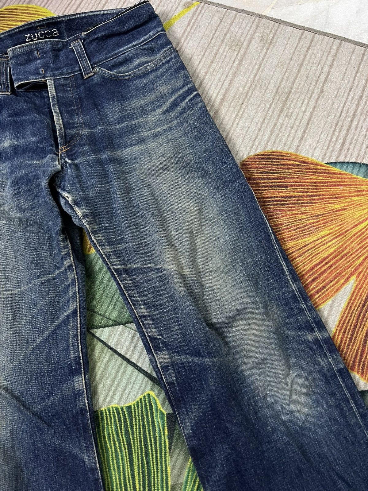 CABANE de ZUCCa 💥Vintage Cabane De Zucca Cropped Selvedge Jean Size US 28 / EU 44 - 9 Thumbnail