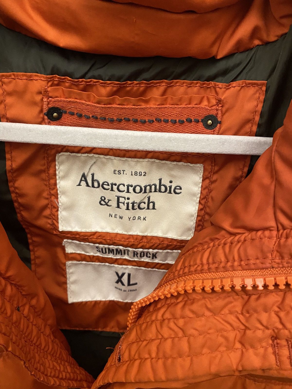 Abercrombie & Fitch Vintage orange Abercrombie & Fitch vest Size US L / EU 52-54 / 3 - 5 Thumbnail