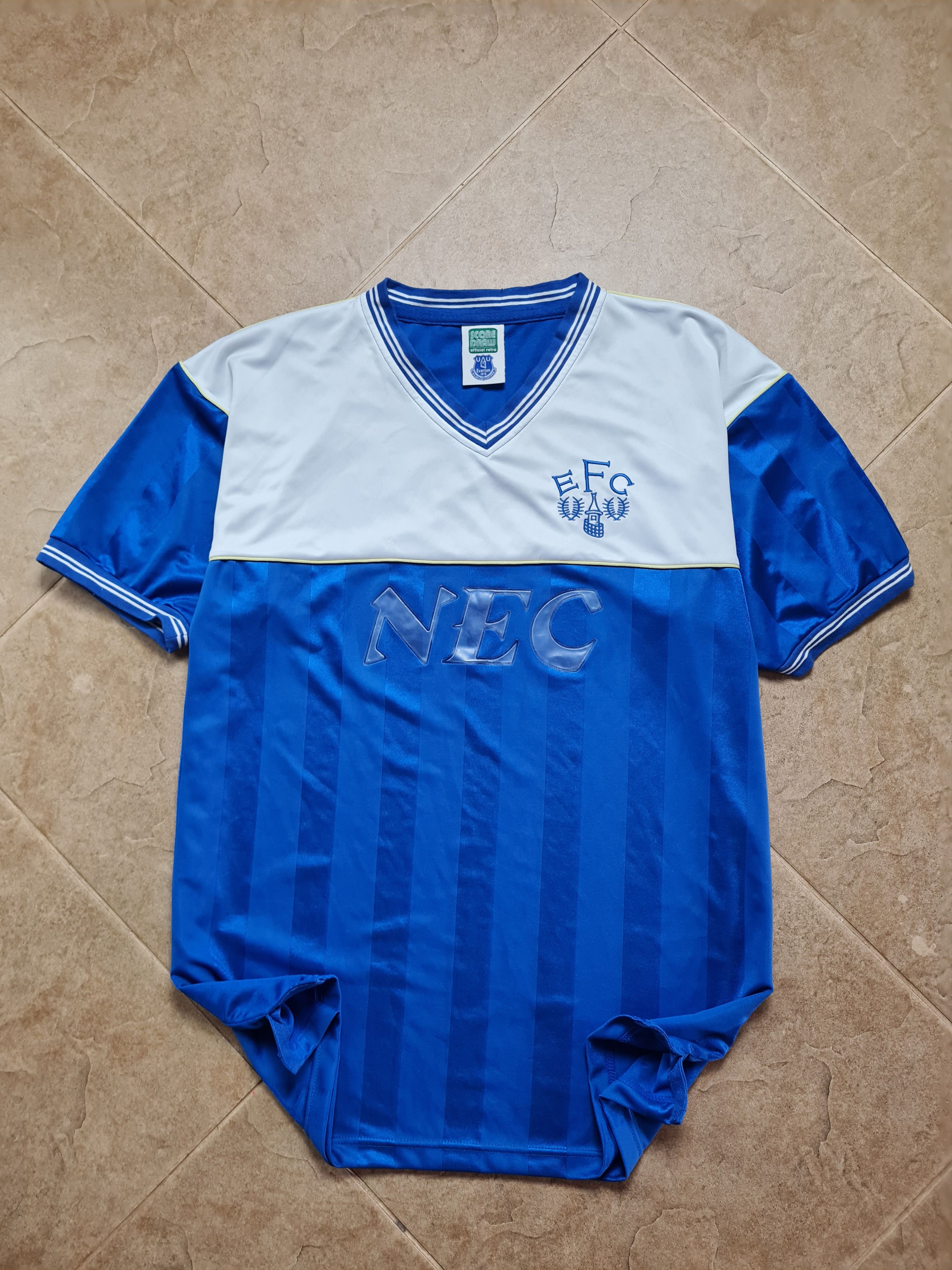 Other SOCCER SHIRT RETRO REPLICA FC EVERTON 1985/1986 JERSEY Size US XL / EU 56 / 4 - 7 Thumbnail