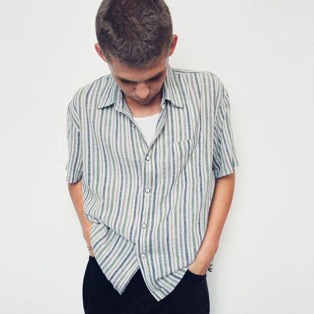 トップス STUSSY WRINKLY COTTON GAUZE SHIRT Wrinkly Cotton Gauze Shirt – Premier