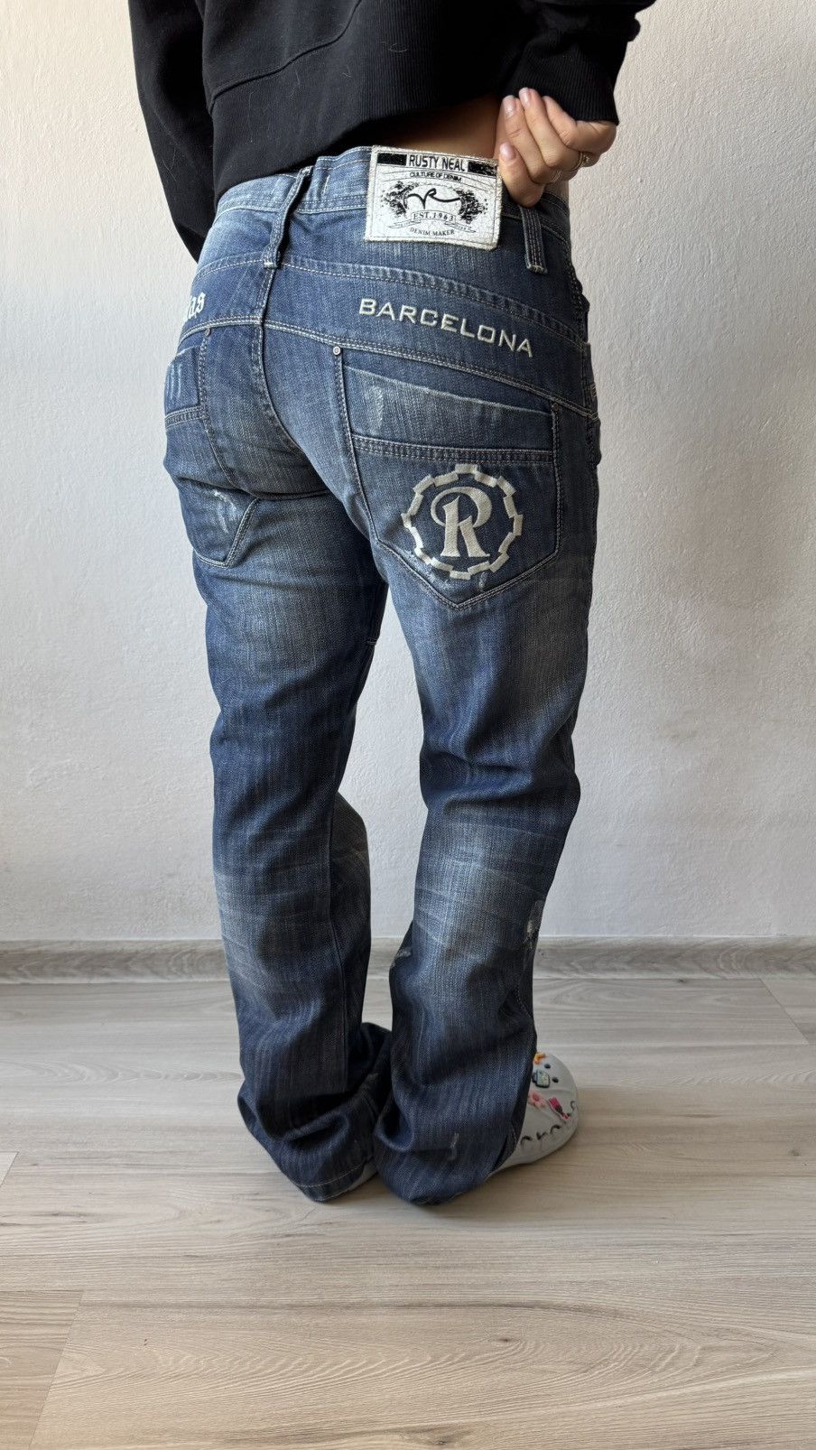 JNCO Vintage Rap Skate Washed Jeans y2k Size 30" / US 8 / IT 44 - 4 Thumbnail