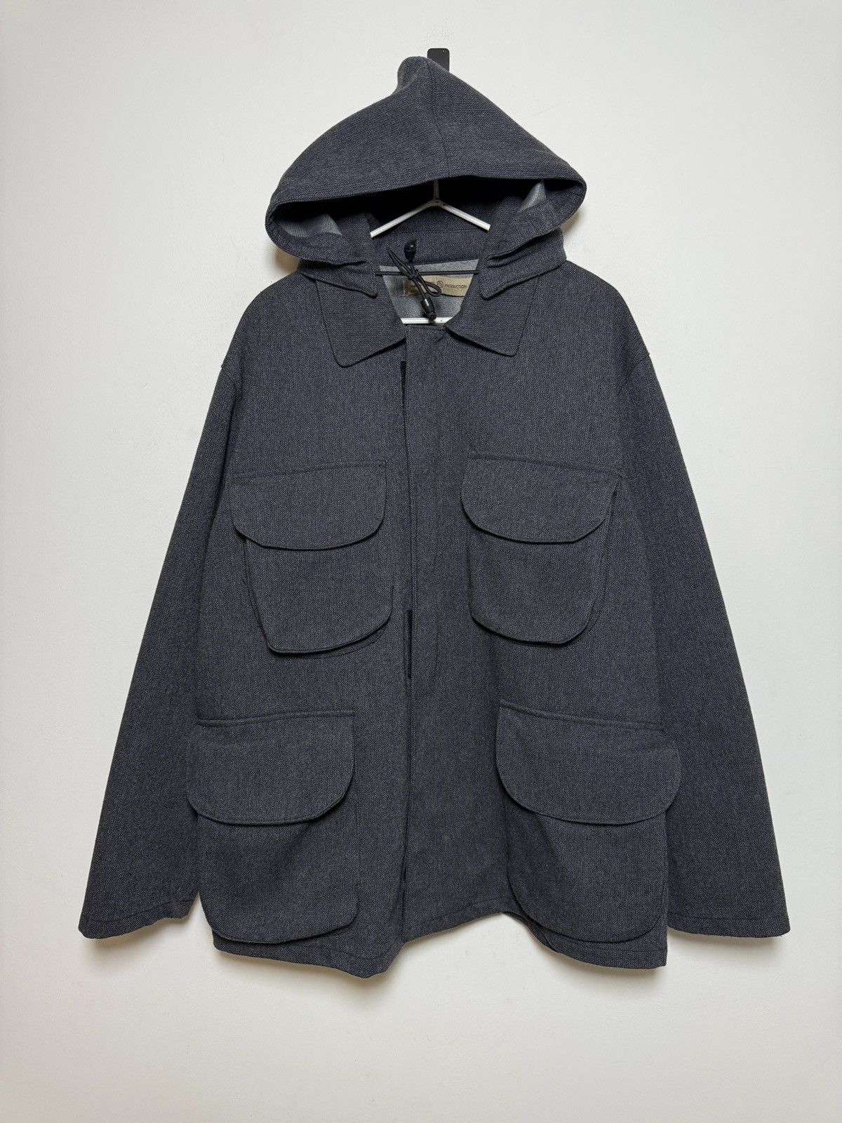 Stone Island Massimo Osti Production Techno Wool Hooded Jacket Size US L / EU 52-54 / 3 - 1 Thumbnail