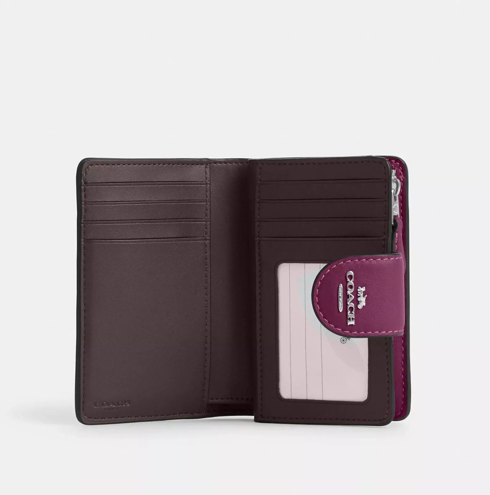 Coach Medium Corner Zip Wallet With Puffy Diamond Quilting CM997 Size ONE SIZE - 6 Thumbnail