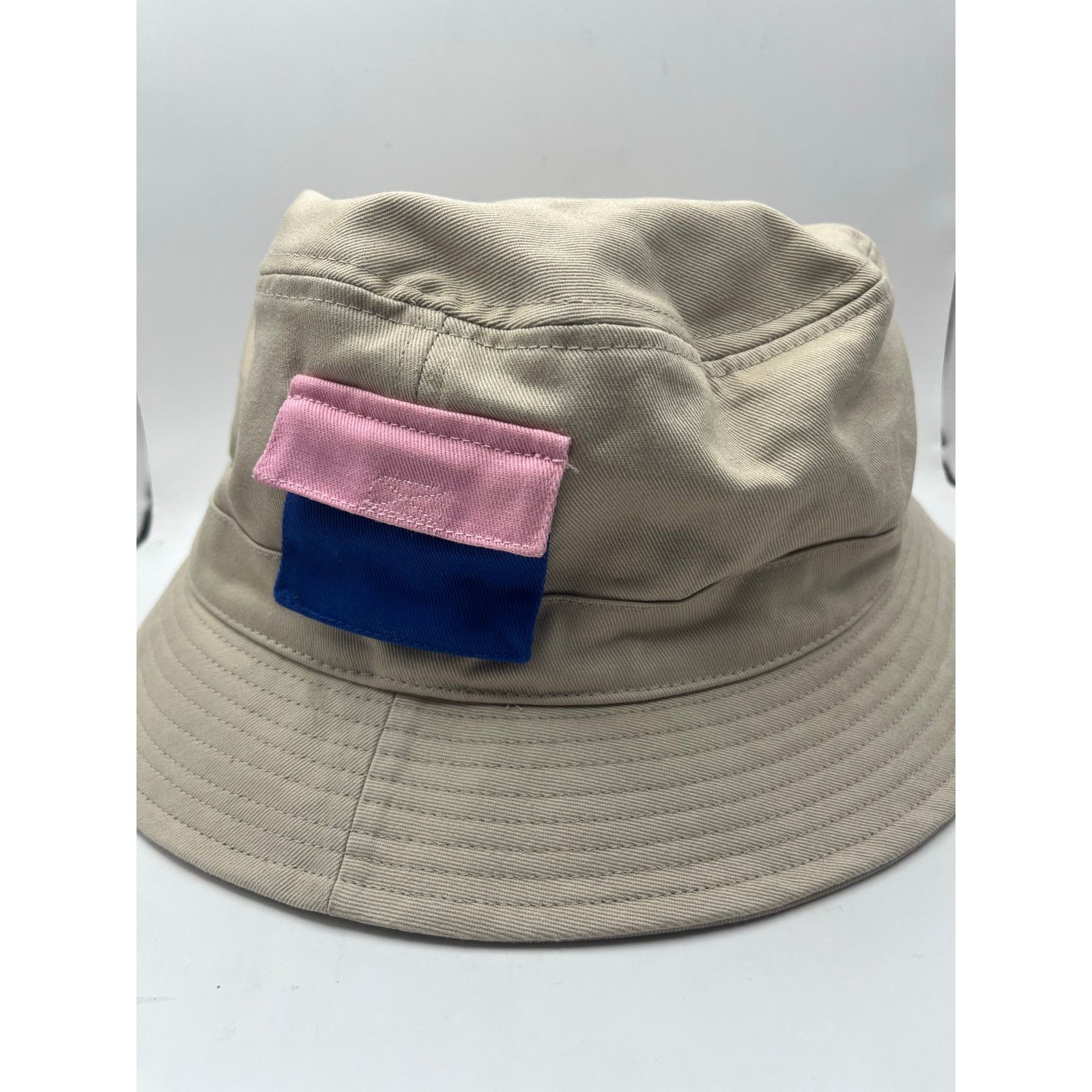 Unknown London Ditch Bros Merch Cargo Cap Tan Bucket Hat w/ Pocket One Size Size ONE SIZE - 2 Thumbnail