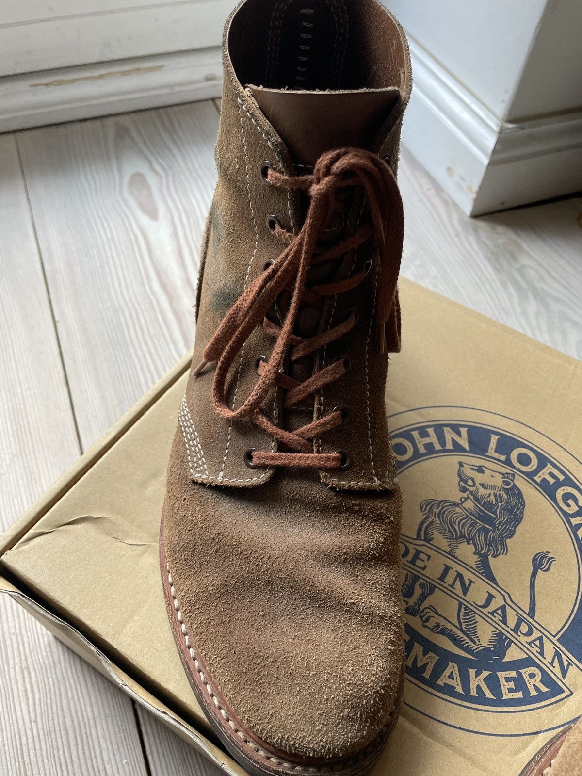John Lofgren M-43 Service Boots - Natural CXL Roughout Size US 9.5 / EU 42-43 - 2 Thumbnail