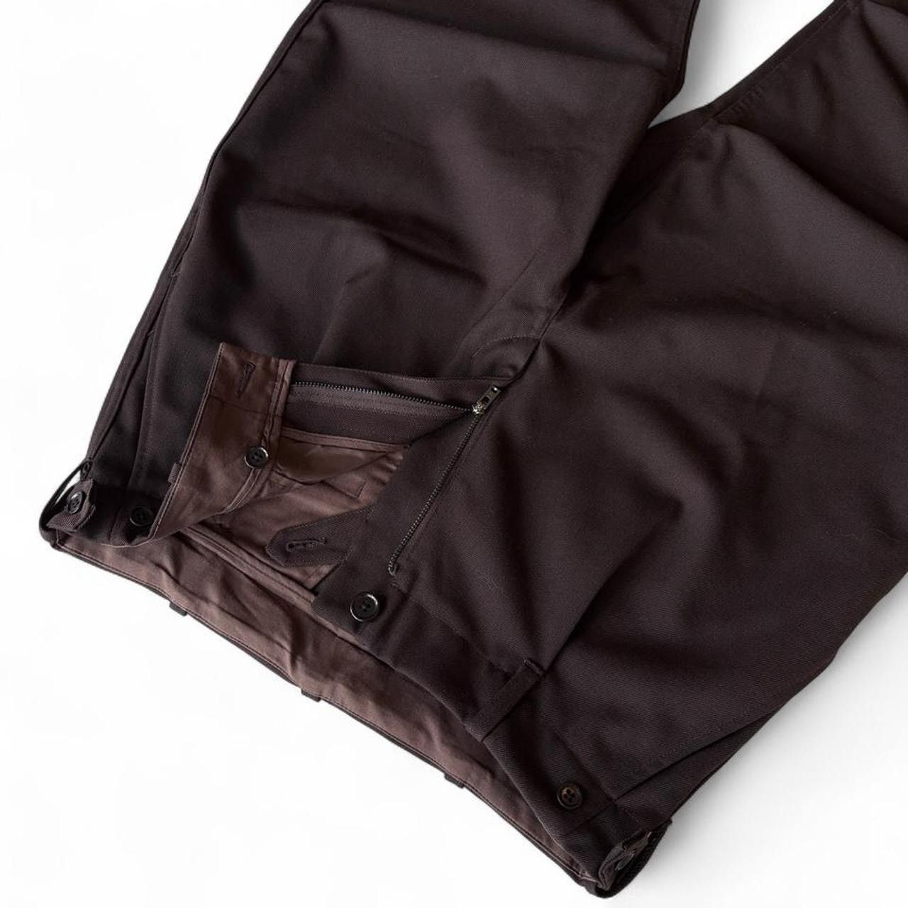 Snow Peak Snow Peak Japan AW 2024 Hybrid Wool Trousers M Dark Brown Size US 32 / EU 48 - 9 Thumbnail