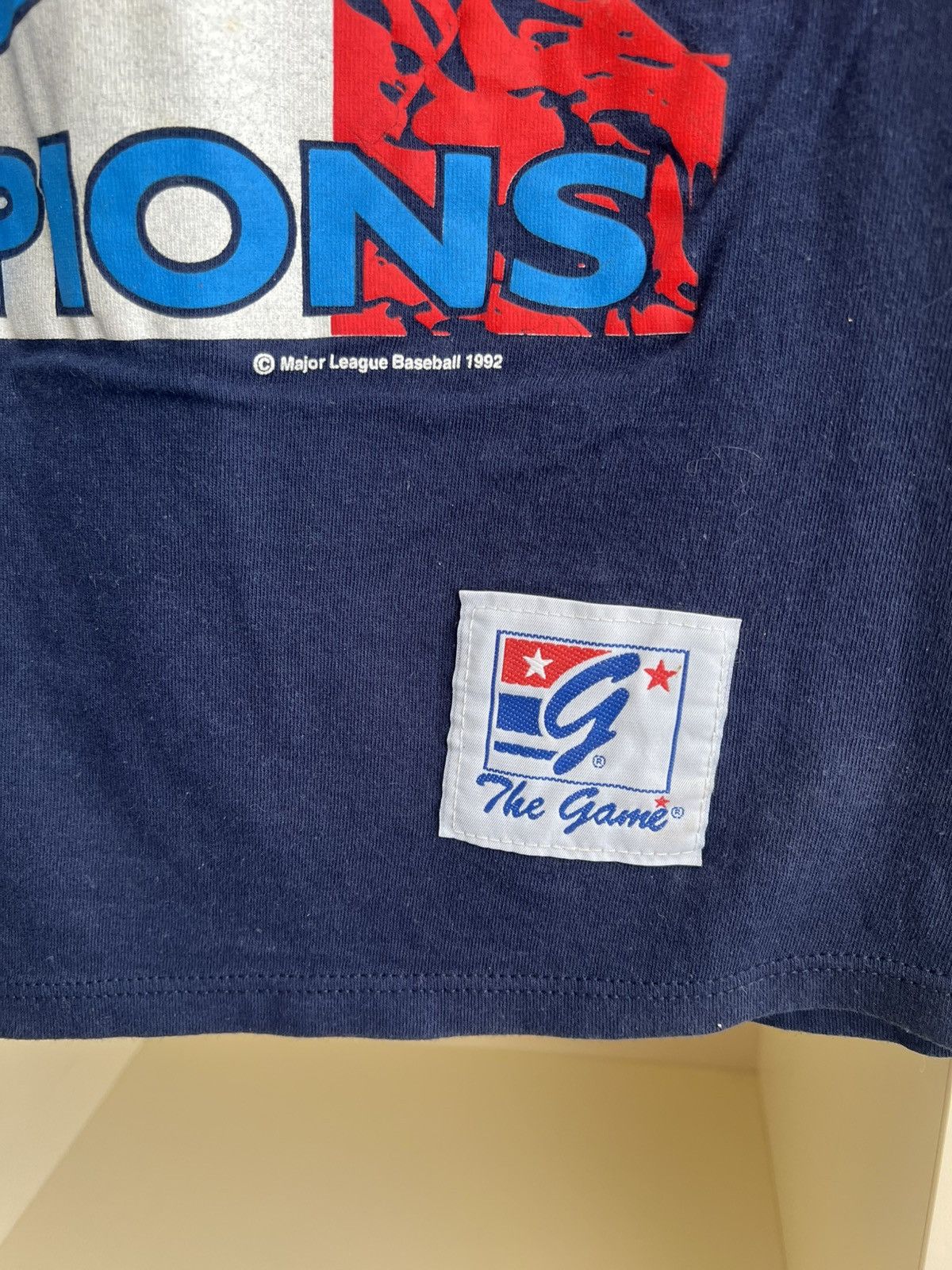 Vintage Vintage Toronto Blue Jays 1992 Major Legue Baseball T-Shirts Size US L / EU 52-54 / 3 - 4 Thumbnail