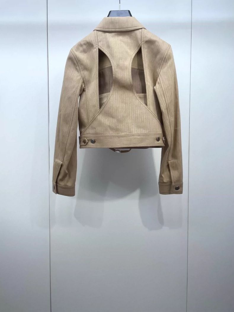 Hermes Hermes Backless Denim Jacket-2506 Size M / US 6-8 / IT 42-44 - 3 Thumbnail