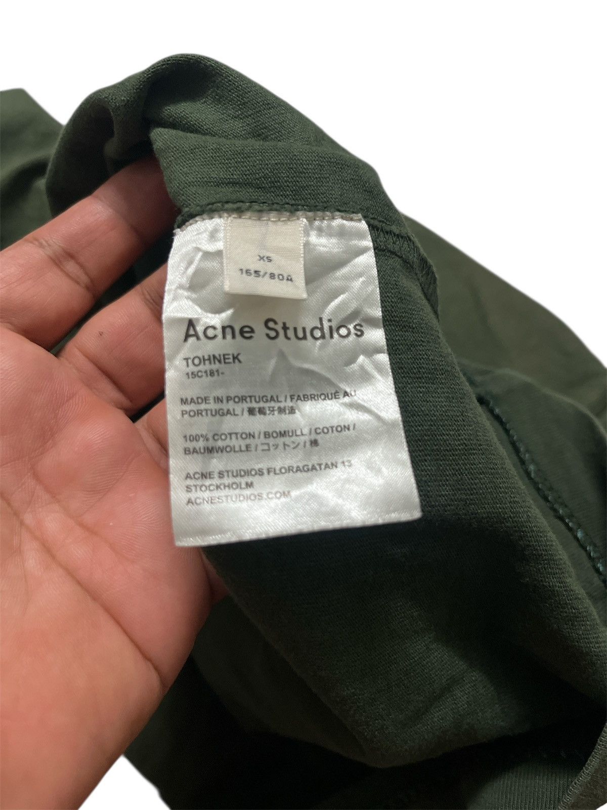 Acne Studios acne studios tshirt Size XS / US 0-2 / IT 36-38 - 5 Thumbnail