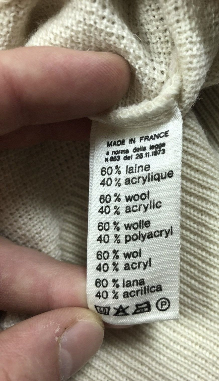 Lacoste Lacoste vintage sweater Size US L / EU 52-54 / 3 - 11 Thumbnail