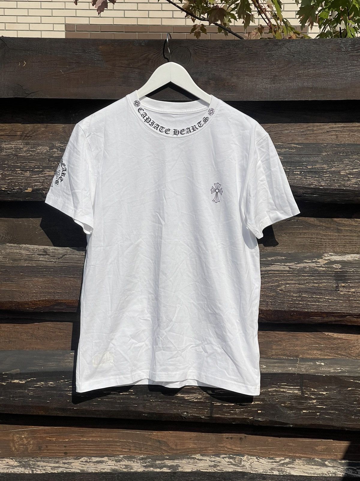 Other Capiate hearts white big logo cross print t-shirt Size US M / EU 48-50 / 2 - 5 Thumbnail