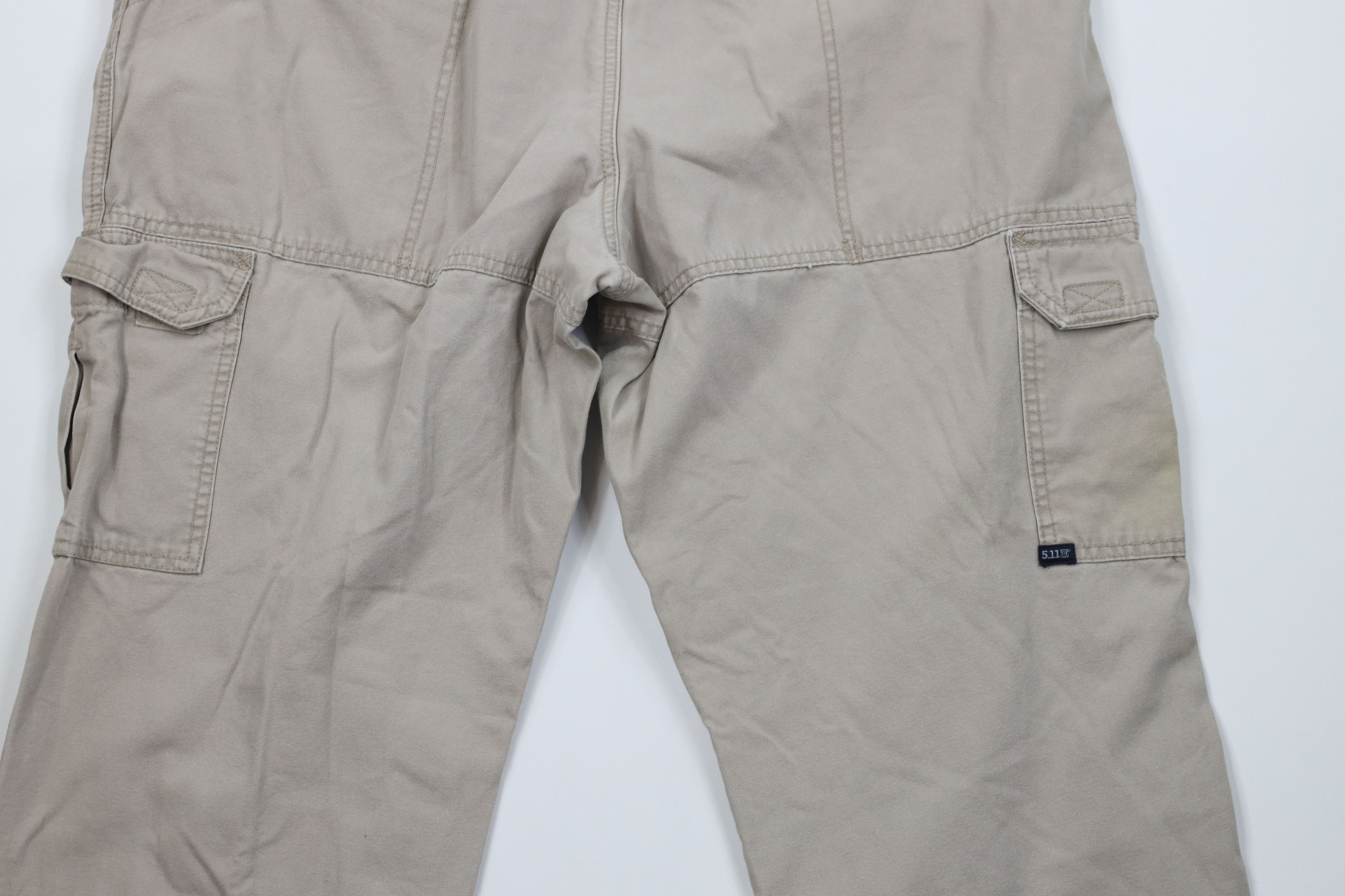 Vintage 5.11 Tactical Series Cotton Canvas Double Knee Cargo Pants Size US 36 / EU 52 - 13 Thumbnail