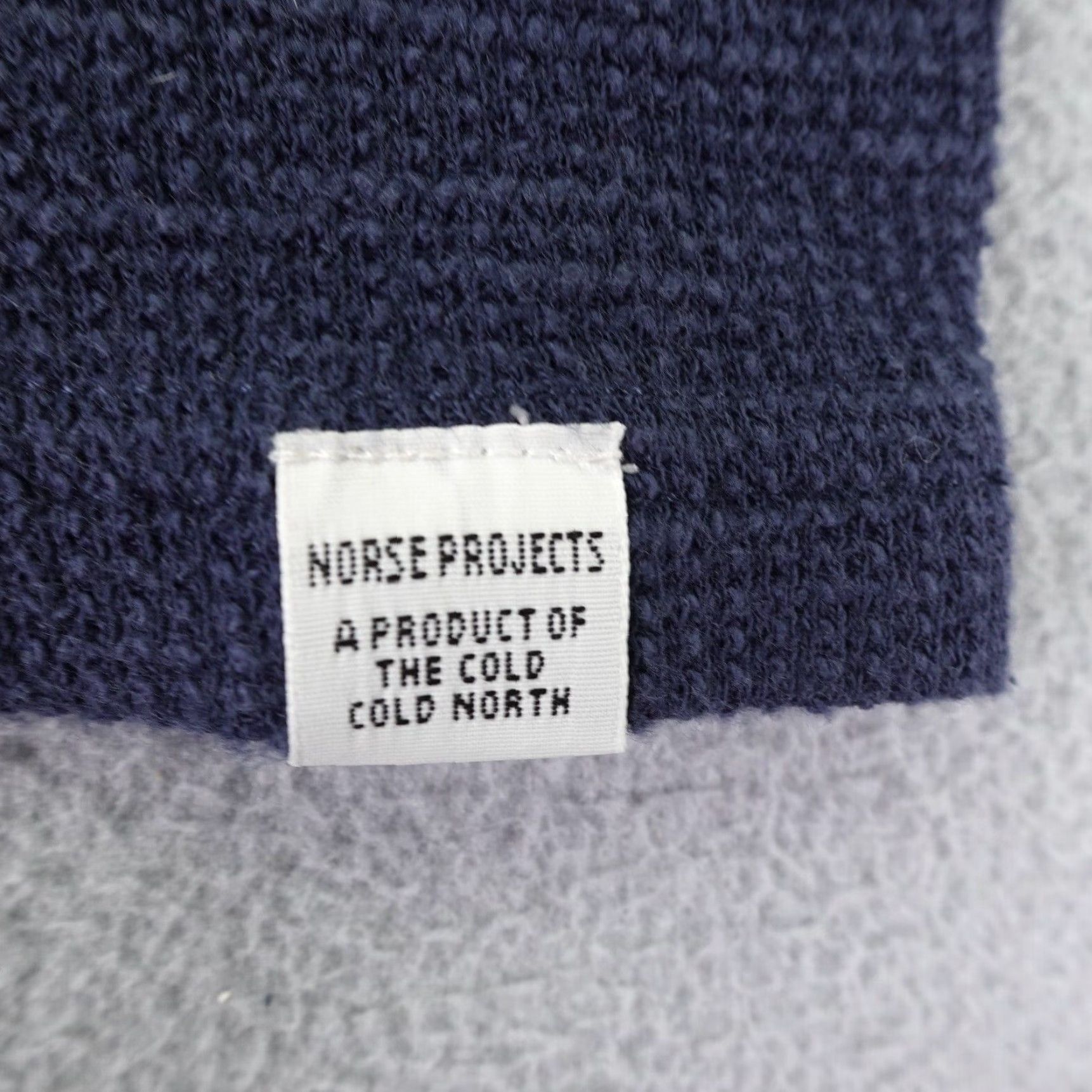 Norse Projects Norse Projects Shirt Mens Small Blue Knit Thermal Pocket Crew Neck T-Shirt 90s Outdoor Mens Size US S / EU 44-46 / 1 - 6 Thumbnail