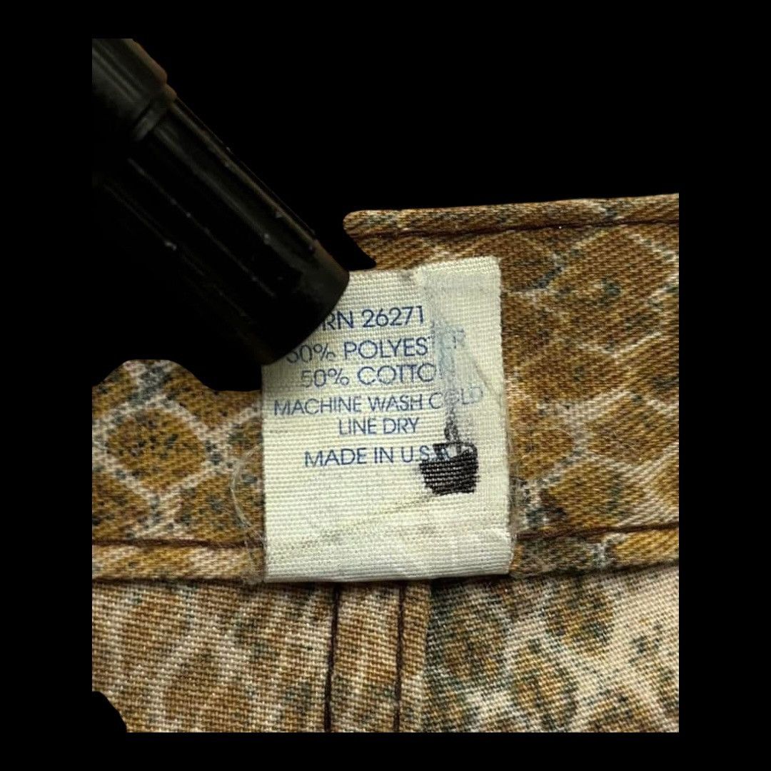 Japanese Brand SNAKE SKIN CAMO UNBRAND PANTS Size US 30 / EU 46 - 4 Thumbnail