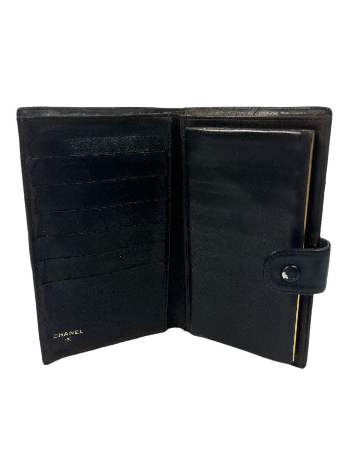 Chanel Chanel CC Leather Long Wallet Size ONE SIZE - 3 Thumbnail