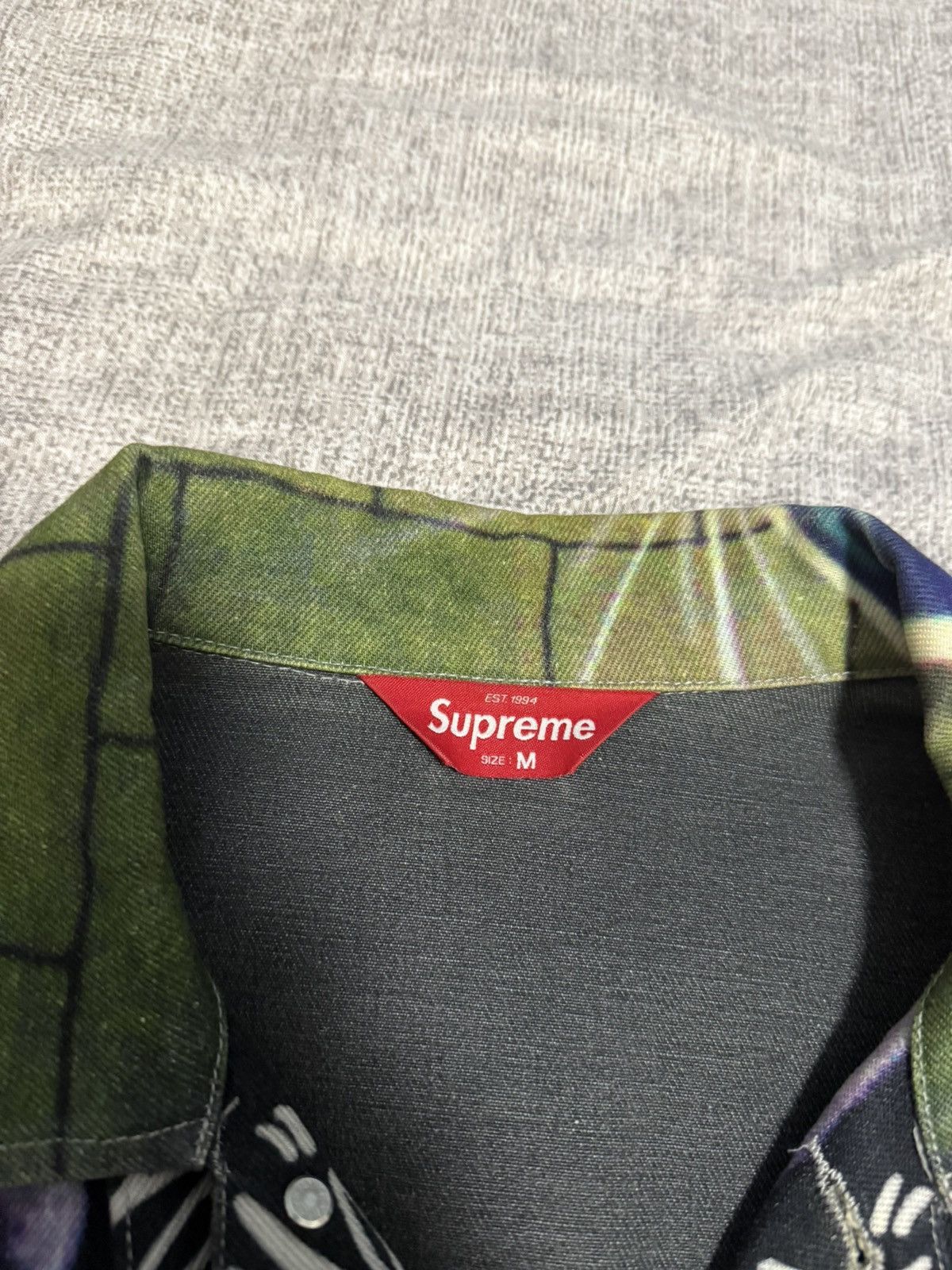 Supreme Supreme lion's Den denim Trucker work Jacket | Grailed