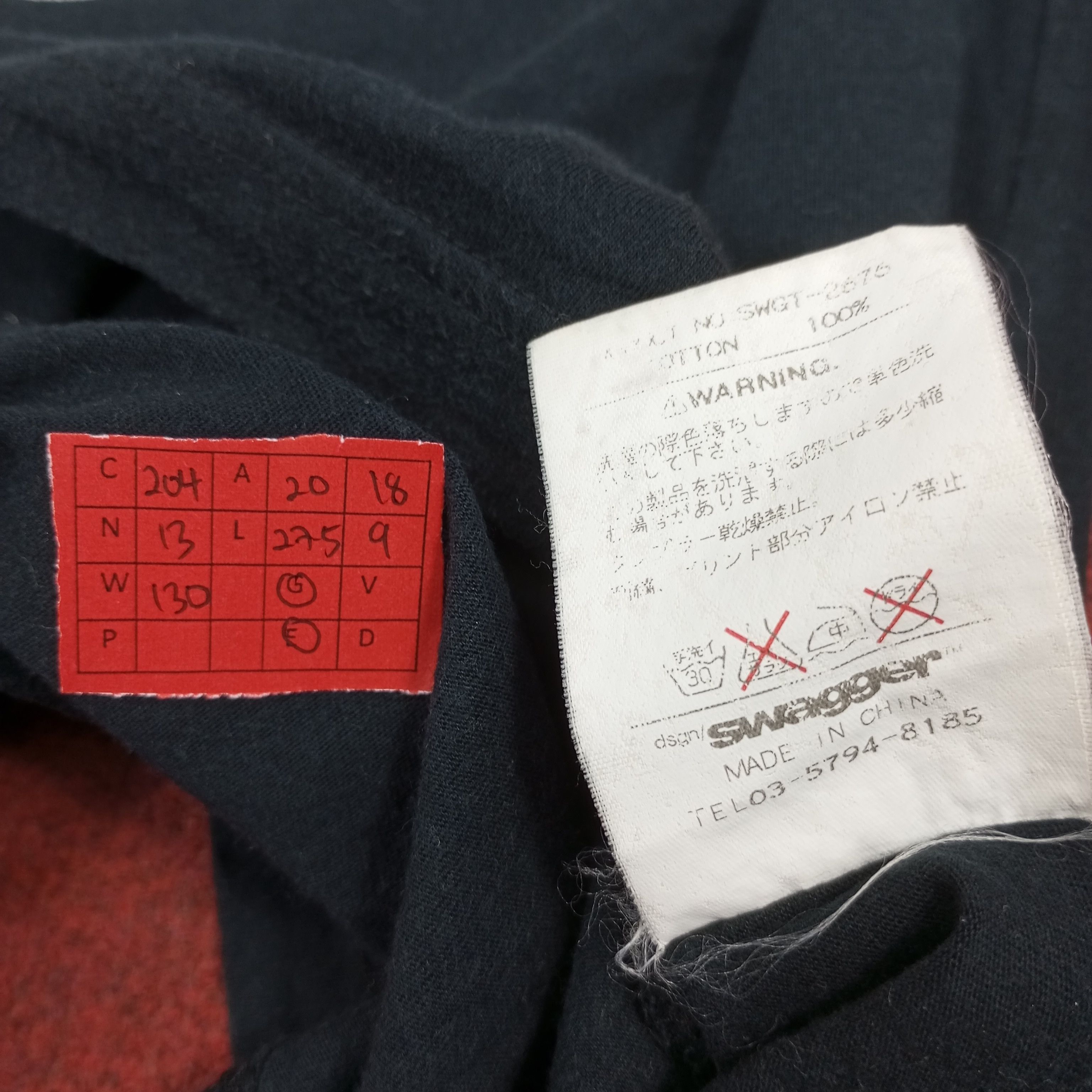 Japanese Brand × Swagger × Vintage Swagger SWG Streetwear Style Tshirt Size US M / EU 48-50 / 2 - 8 Thumbnail