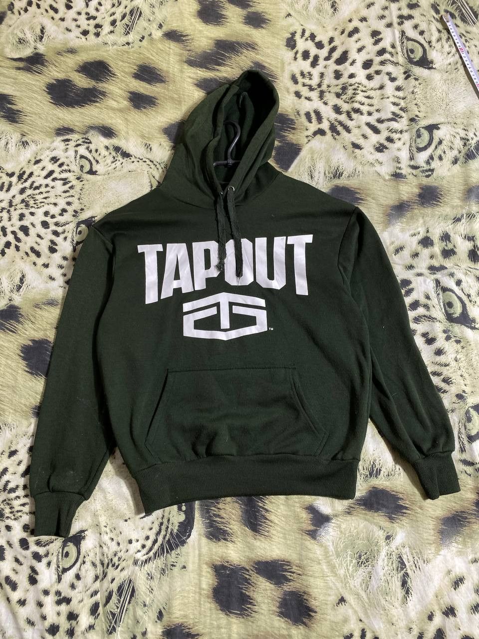 Tapout large logo hoodie mens deals