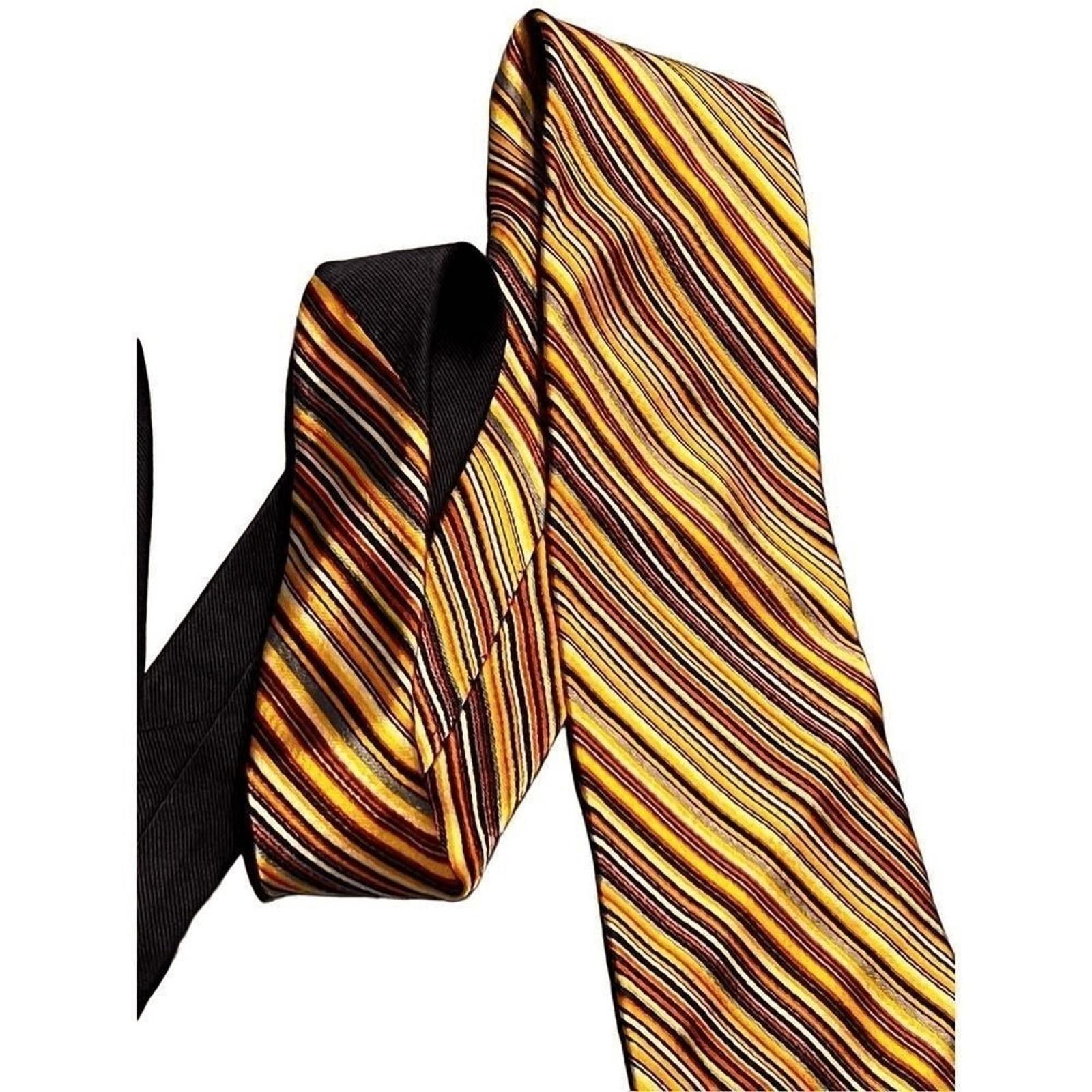 Tommy Hilfiger Vintage Tommy Hilfiger stripe tie Size ONE SIZE - 3 Thumbnail