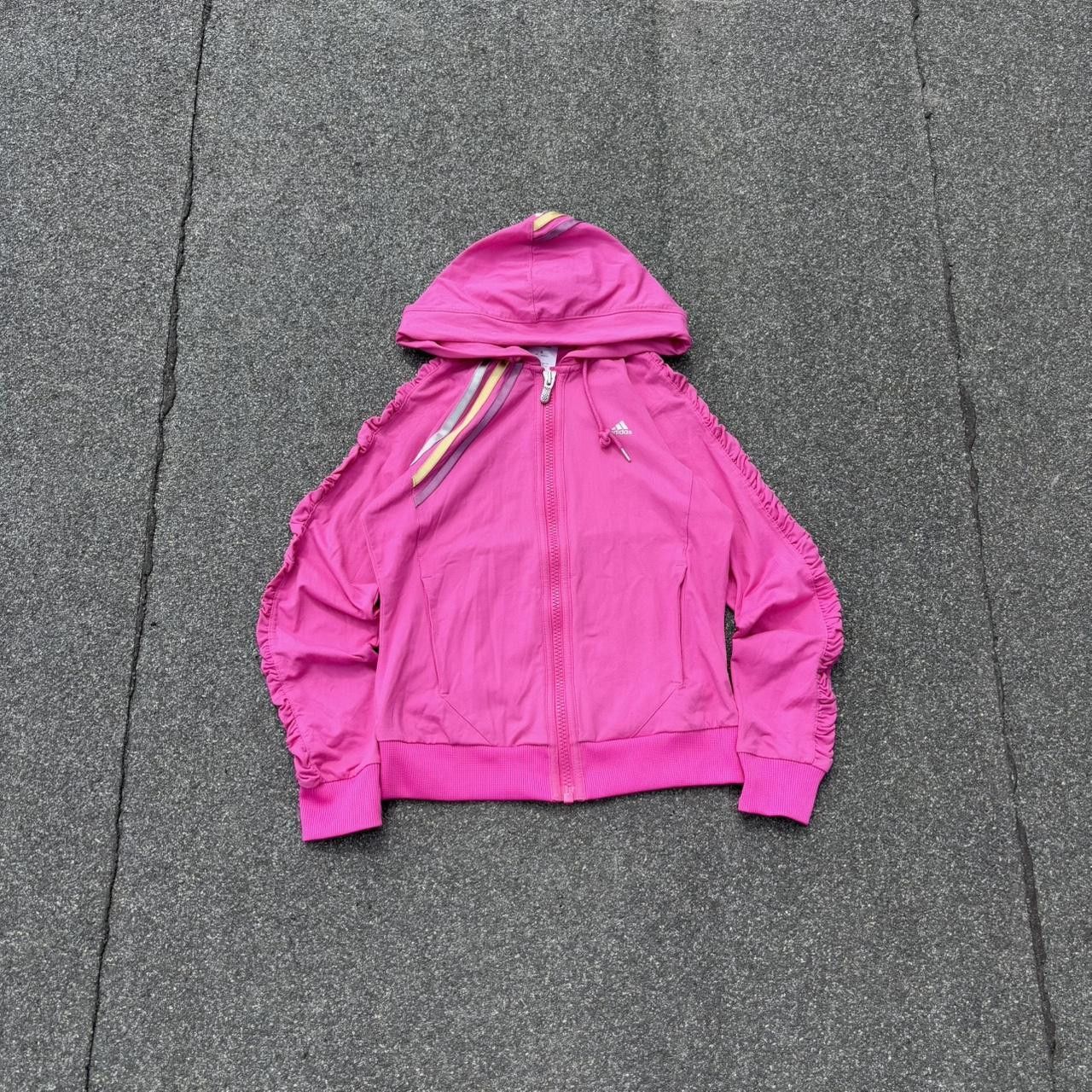 Adidas × Japanese Brand × Vintage Vintage y2k 90s Adidas three stripes lightweight jacket Size S / US 4 / IT 40 - 1 Thumbnail