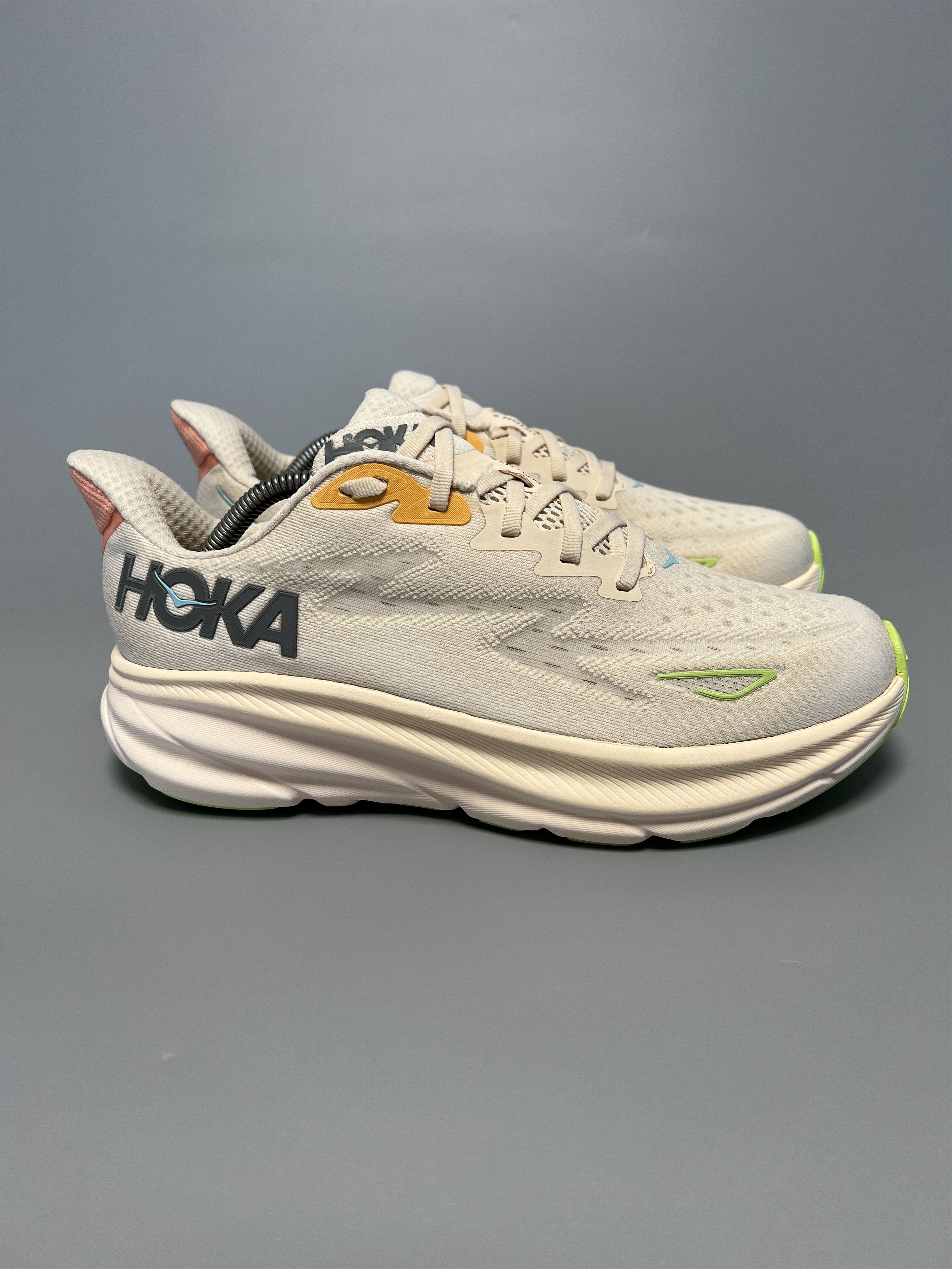 Hoka 9.5D Hoka One One Clifton 9 Wide Running Shoes Walking Gym Size US 9.5 / IT 39.5 - 1 Thumbnail