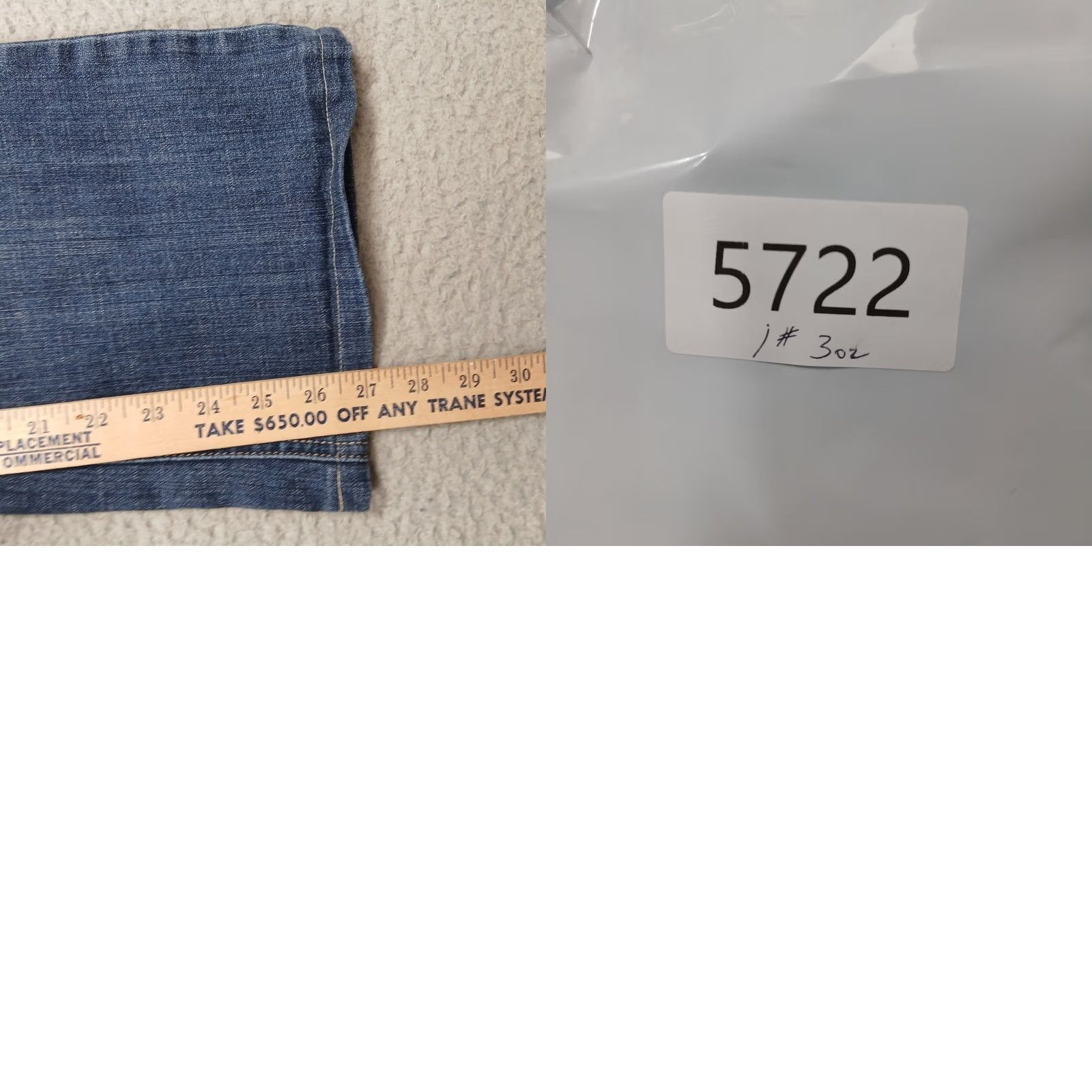 White House Black Market VINTAGE? No. White House Black Market Jeans Flare Leg 5-Pocket Denim Bottoms 27 Inseam 6R Blue Womens */ Size 28" / US 6 / IT 42 - 8 Thumbnail