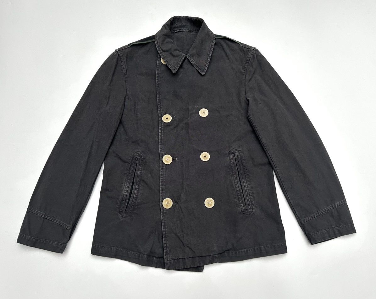 Vintage Camplin Original Peacoat Royal Navy Reefer Jacket Size 46 Size US S / EU 44-46 / 1 - 1 Thumbnail