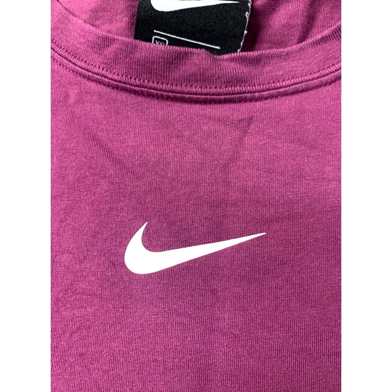 Nike NIKE SHIRT Womens XS Vine 2018 Swoosh Jersey Long Sleeve Casual T-Shirt Tee Size XS / US 0-2 / IT 36-38 - 4 Thumbnail