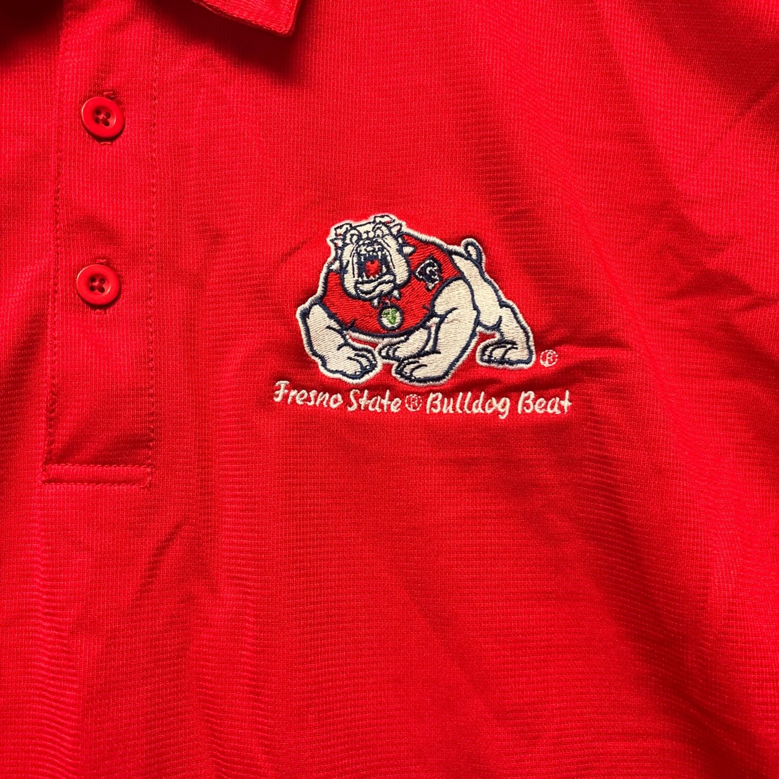 Other Fresno State Bulldogs Polo Sport-Tek FSU Embroidered Logo Size US XL / EU 56 / 4 - 2 Thumbnail
