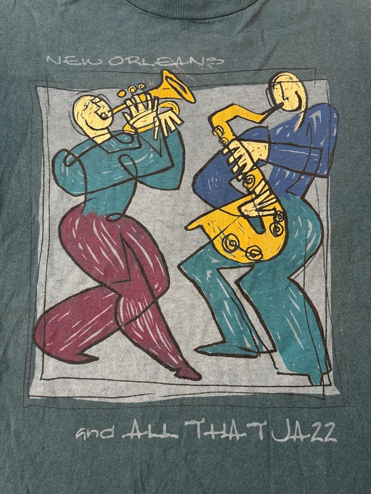 Other Faded New Orleans Jazz T-shirt and All That Jazz Cubism - M Size US M / EU 48-50 / 2 - 3 Thumbnail