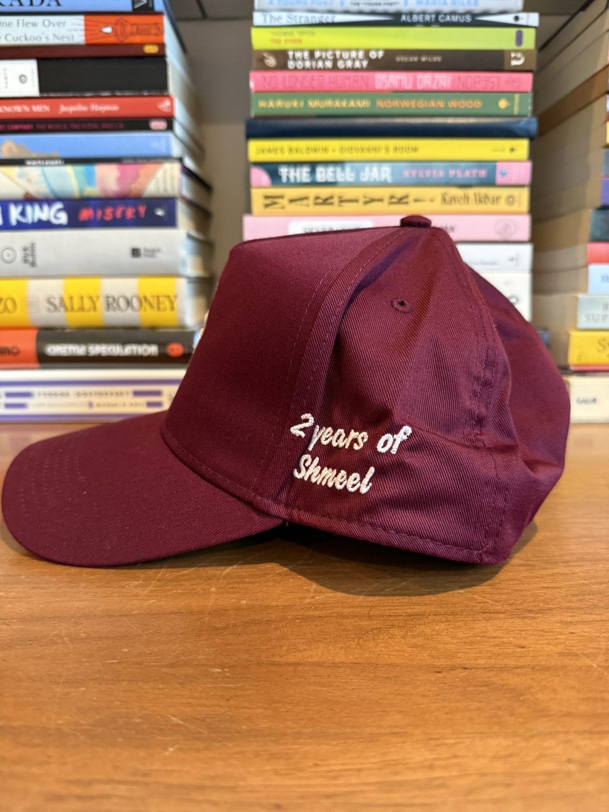 Shmeel NY Shmeel Maroon Hat Size ONE SIZE - 2 Thumbnail