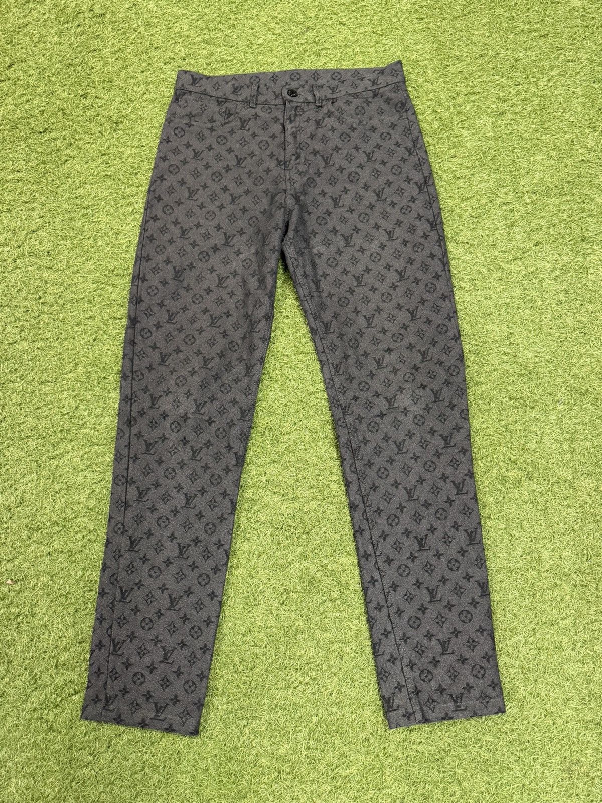 Louis Vuitton Louis Vuitton X NBA Monogram Denim Pants Size US 30 / EU 46 - 1 Thumbnail