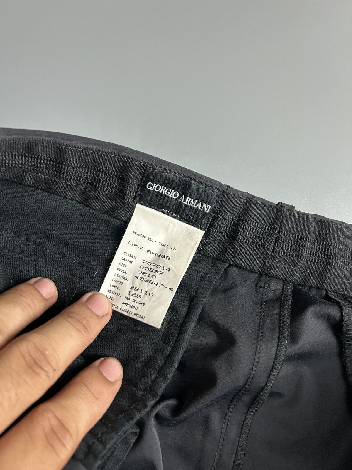 Giorgio Armani Giorgio Armani Metallic Pants Size US 32 / EU 48 - 4 Thumbnail