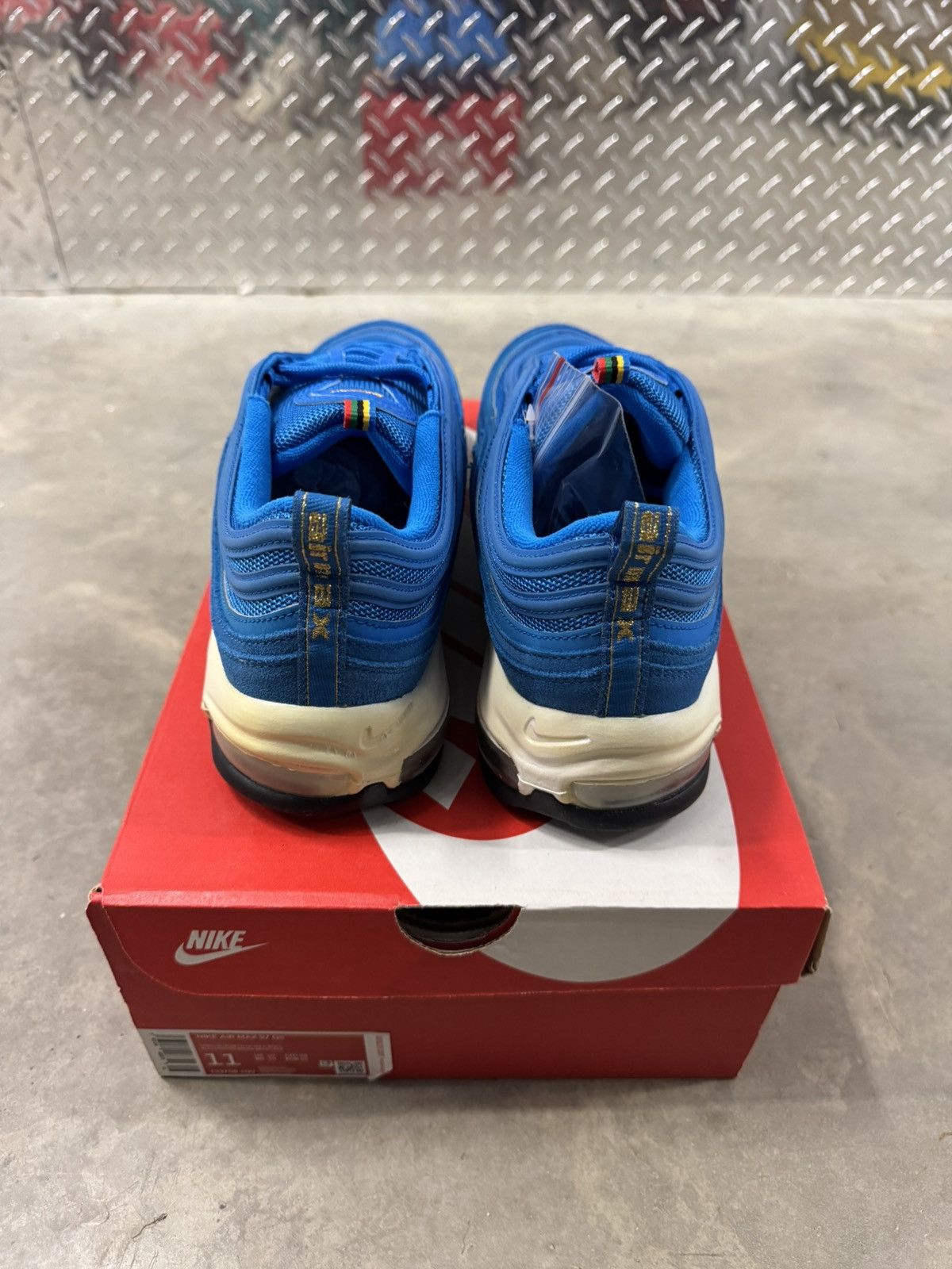 Nike Nike Air Max 97 QS Olympic Rings Blue Size 11 Size US 11 / EU 44 - 5 Thumbnail