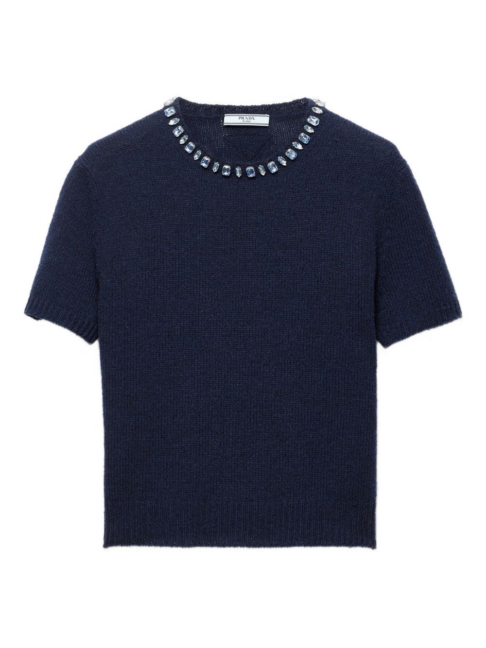 Prada CASHMERE CREWNECK SWEATER Size M / US 6-8 / IT 42-44 - 1 Thumbnail