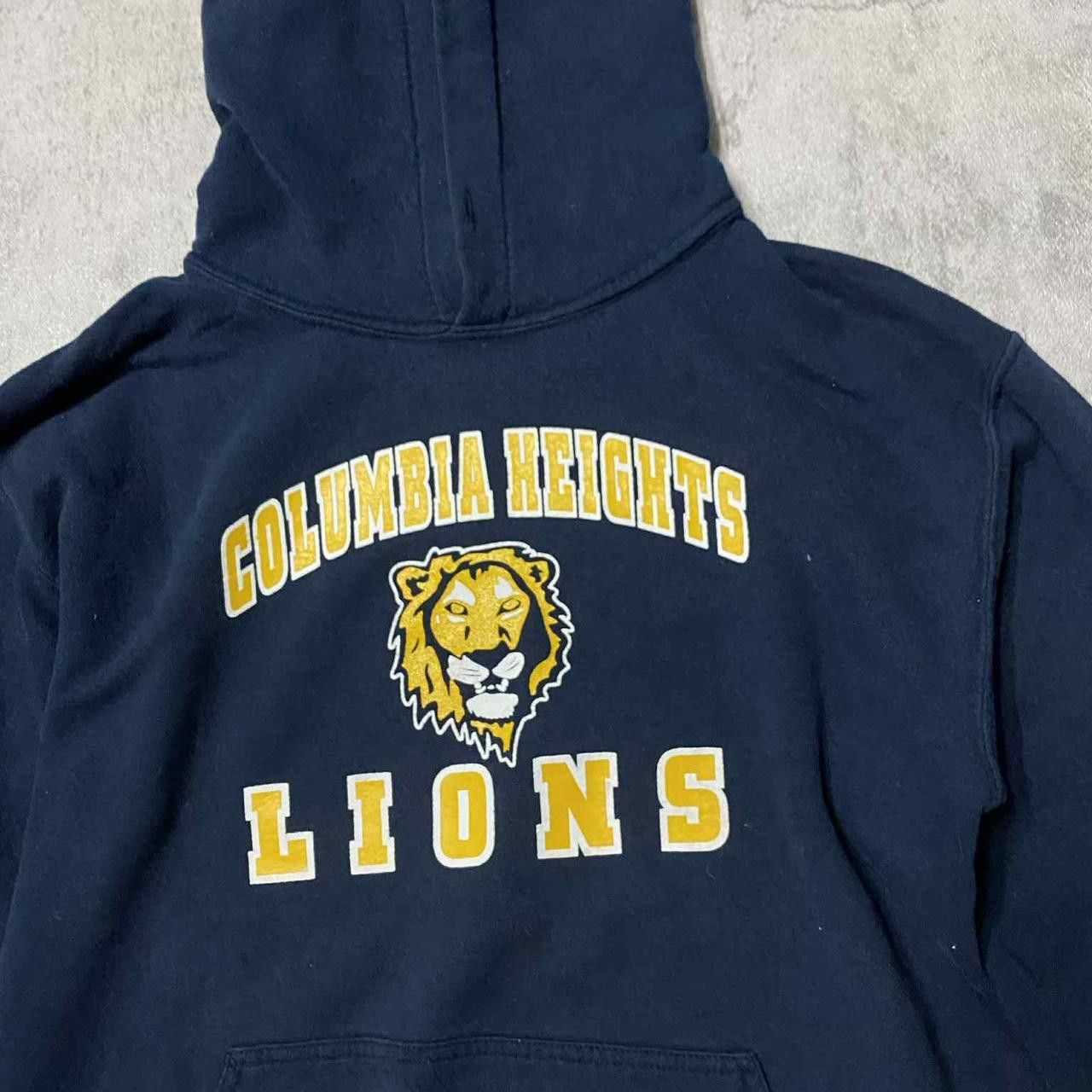Other Navy blue hoodie with yellow "Columbia Heights Lions" Size US S / EU 44-46 / 1 - 2 Thumbnail