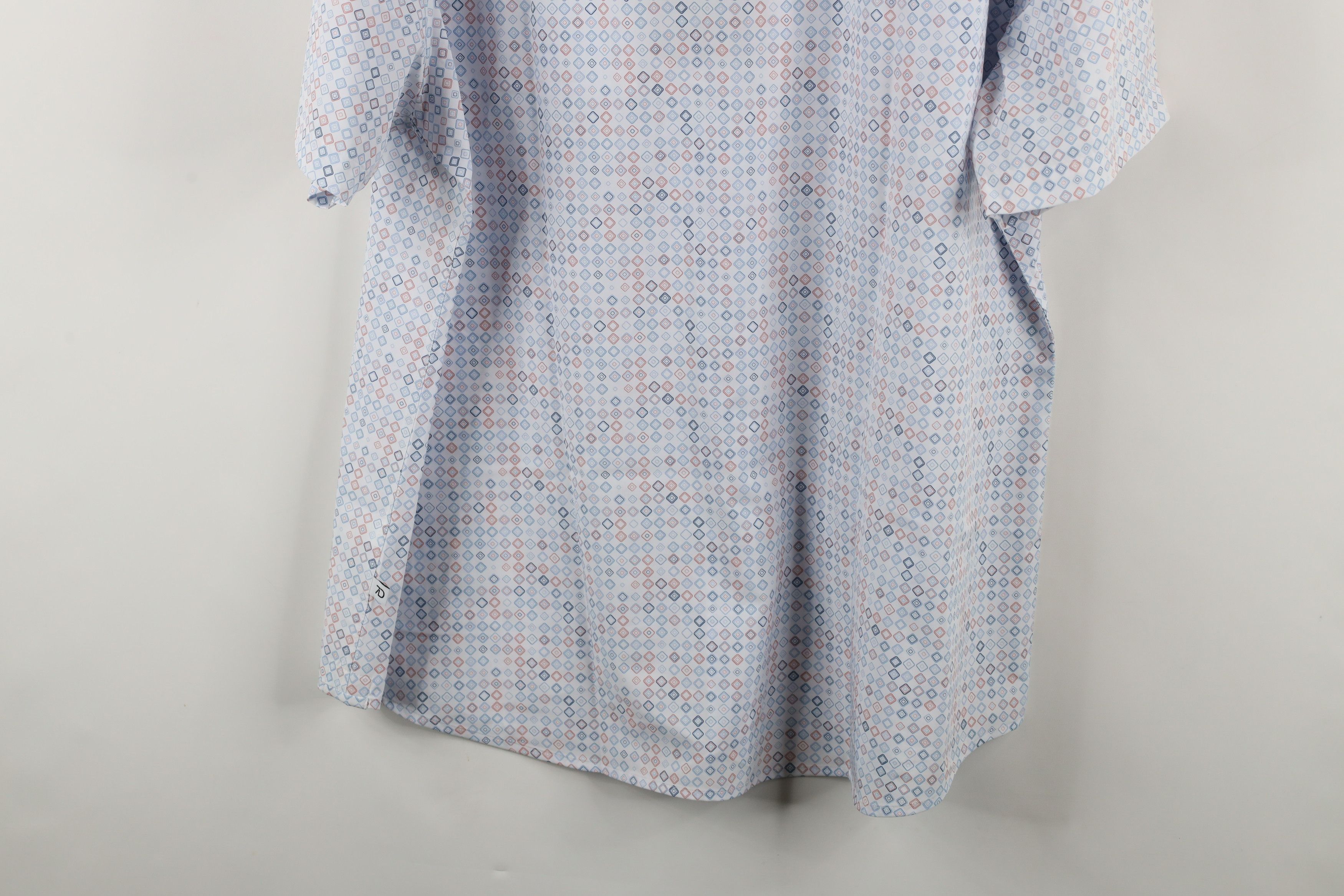 Vintage New 7 Diamonds 4 Way Stretch Short Sleeve Button Shirt Size US XXL / EU 58 / 5 - 12 Thumbnail
