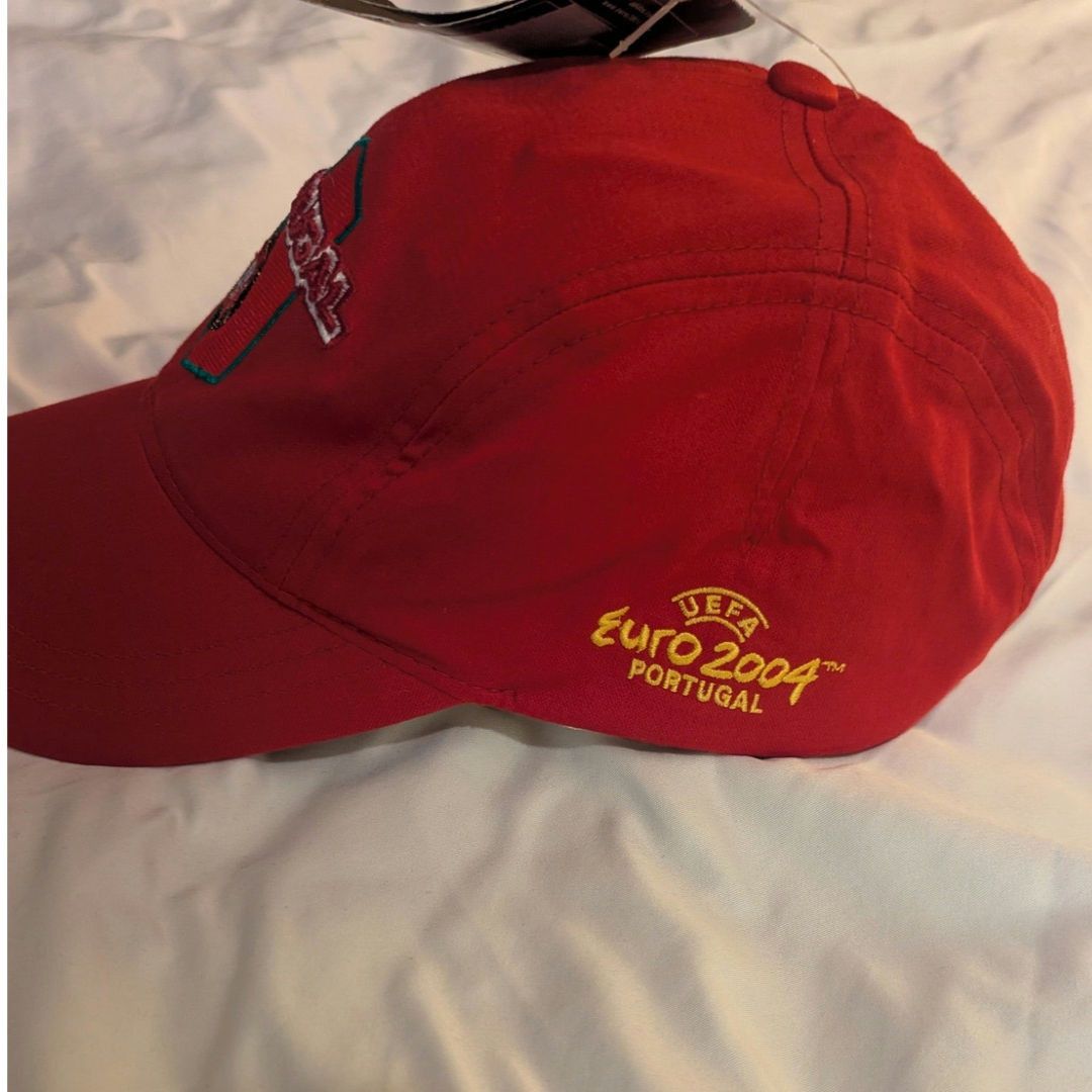 Adidas NWT Adidas 2004 Euro Cup Portugal 5 Panel Cap Hat UEFA Size ONE SIZE - 3 Thumbnail