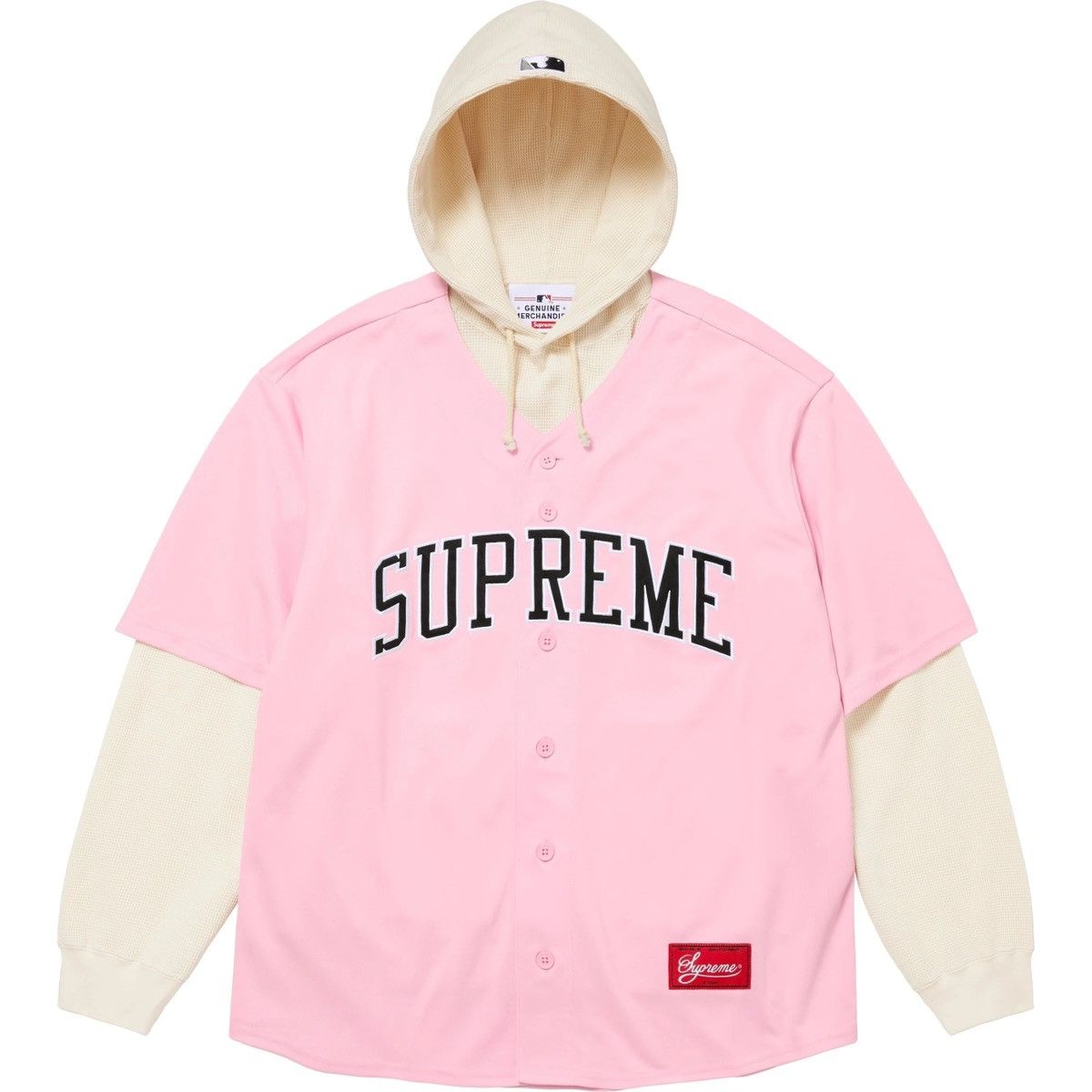 Supreme Supreme Chicago White Sox Hooded Baseball Jersey Size US XXL / EU 58 / 5 - 1 Thumbnail