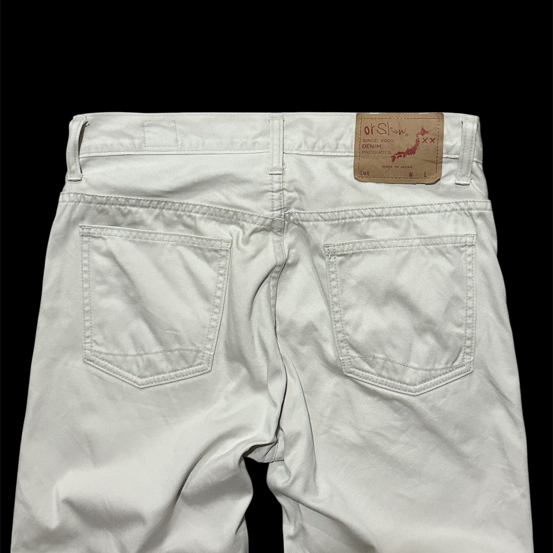 Orslow Grailed🔥Orslow Denim Light Cream Colour Jeans Size US 30 / EU 46 - 5 Thumbnail