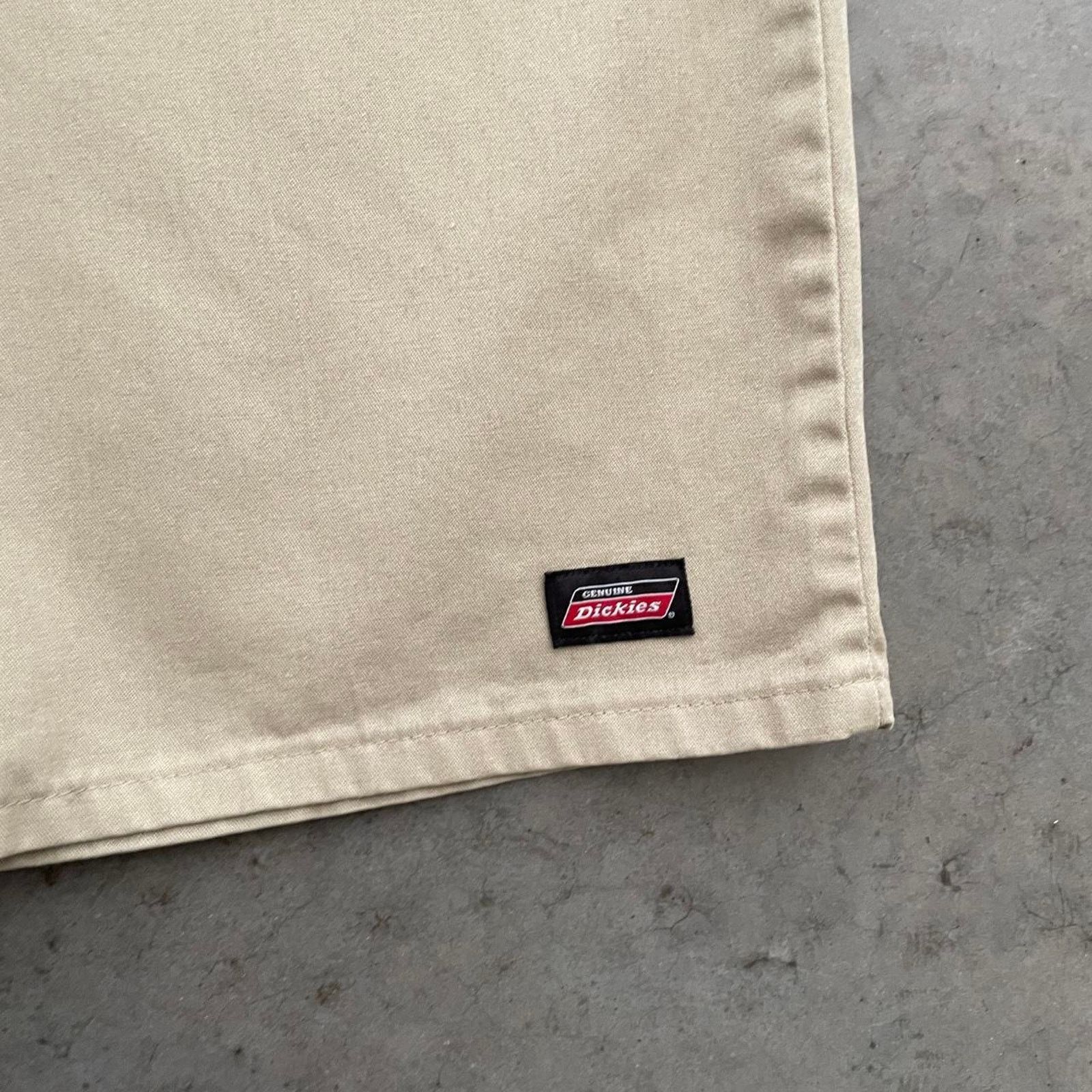 Dickies Dickies Khaki Flat Front Work Shorts Size US 36 / EU 52 - 4 Thumbnail