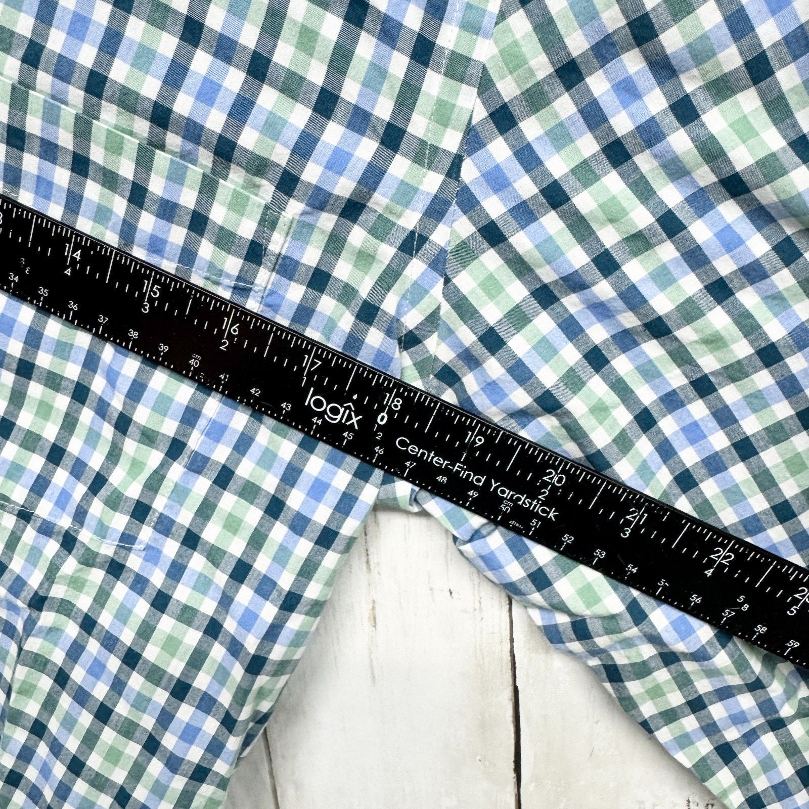 Van Heusen Van Heusen Small Slim Fit Collared Long Sleeve Button Down Size US S / EU 44-46 / 1 - 4 Thumbnail