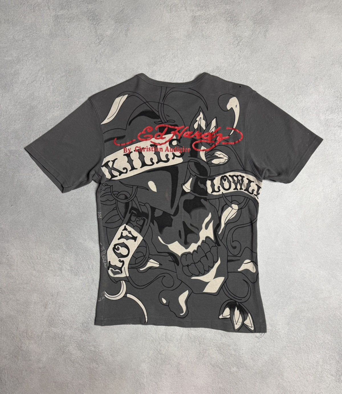 Ed Hardy Ed Hardy by Christian Audigier Big Logo T-Shirt Size M / US 6-8 / IT 42-44 - 2 Thumbnail