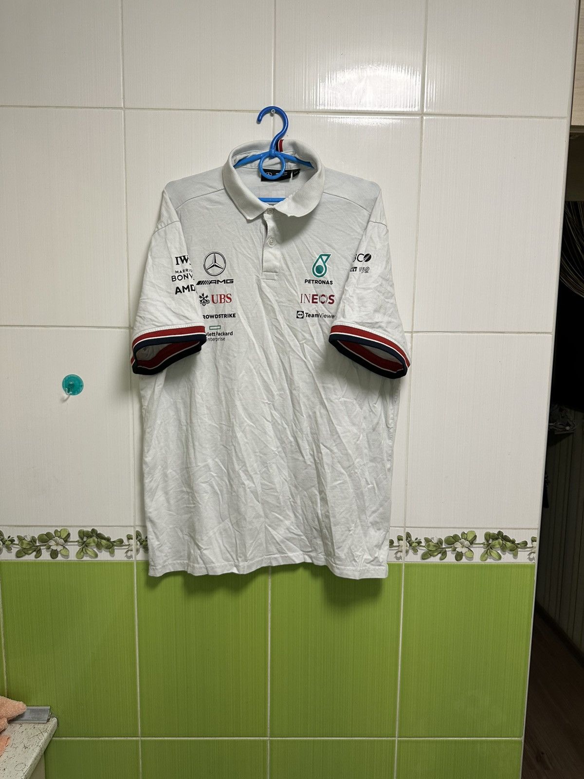 Formula 1 Petronas Mercedes Amg Polo Shirt Racing Formula 1 Size XXL Size US XXL / EU 58 / 5 - 1 Thumbnail