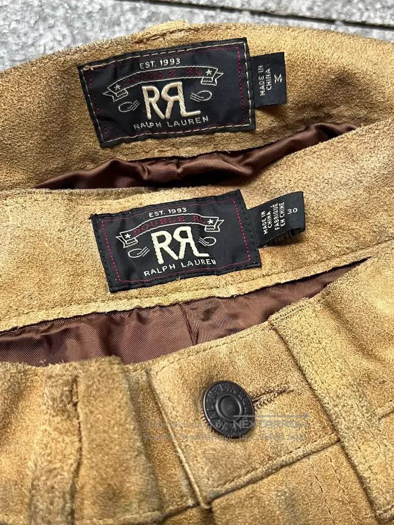 RRL Ralph Lauren RRL Ralph Lauren leather pants Size US 36 / EU 52 - 4 Thumbnail