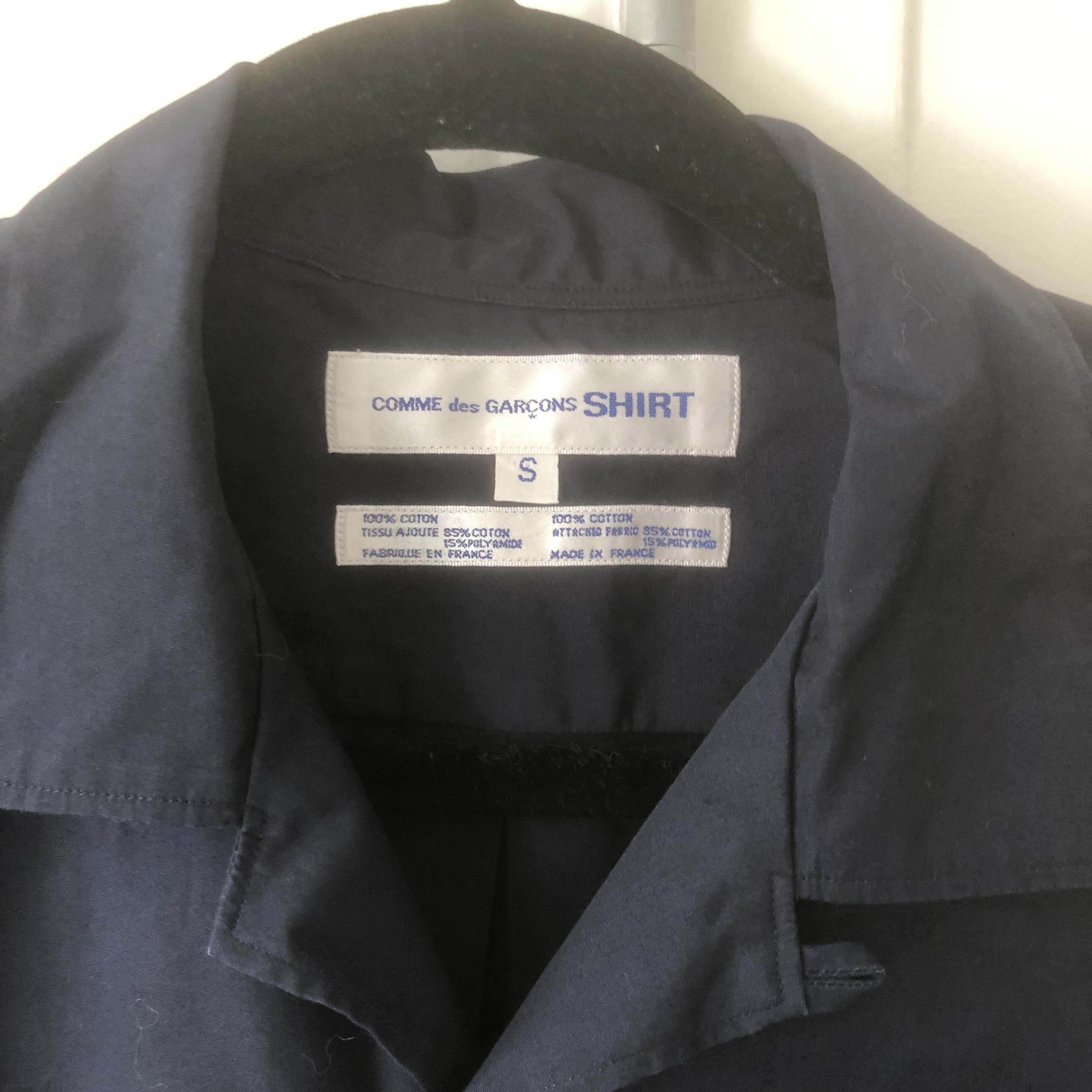 Comme des Garcons × Comme des Garcons SHIRT Comme des Garcons SHIRT Camp Collar Shirt Size US S / EU 44-46 / 1 - 2 Thumbnail