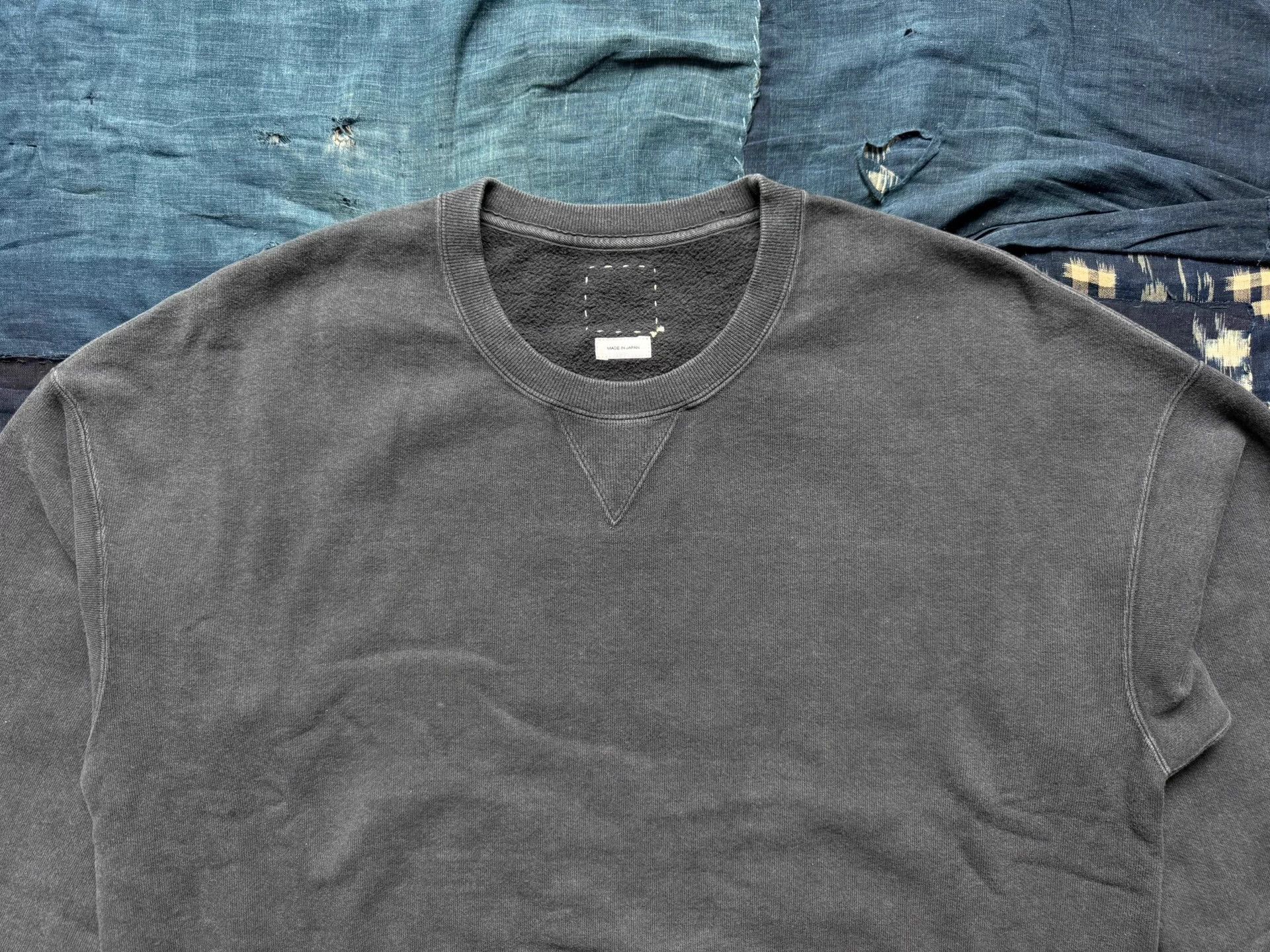 Visvim VISVIM 26SS JUMBO SB L/S DMGD Pullover Black Size US L / EU 52-54 / 3 - 3 Thumbnail