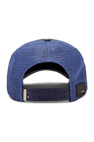 Amiri o1mle0426 Size: OS / MA Trucker Hat / Cap in Blue Size ONE SIZE - 2 Thumbnail